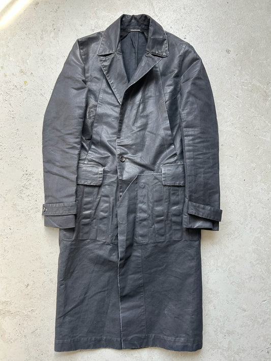 Nicolas Andreas Taralis Convertable Leather Coat (M)