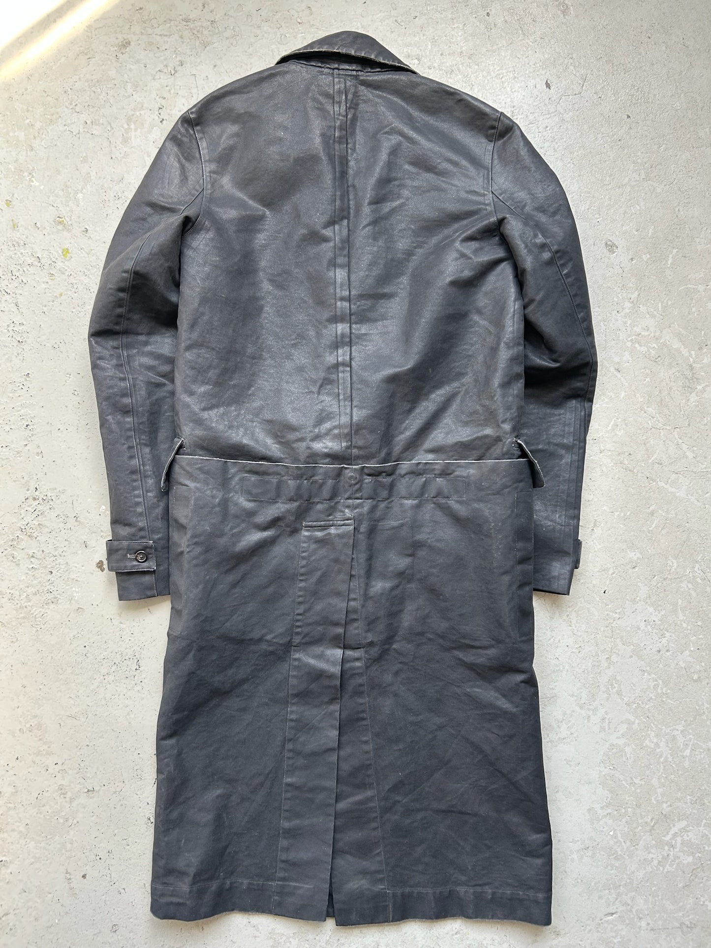 Nicolas Andreas Taralis Convertable Leather Coat (M)