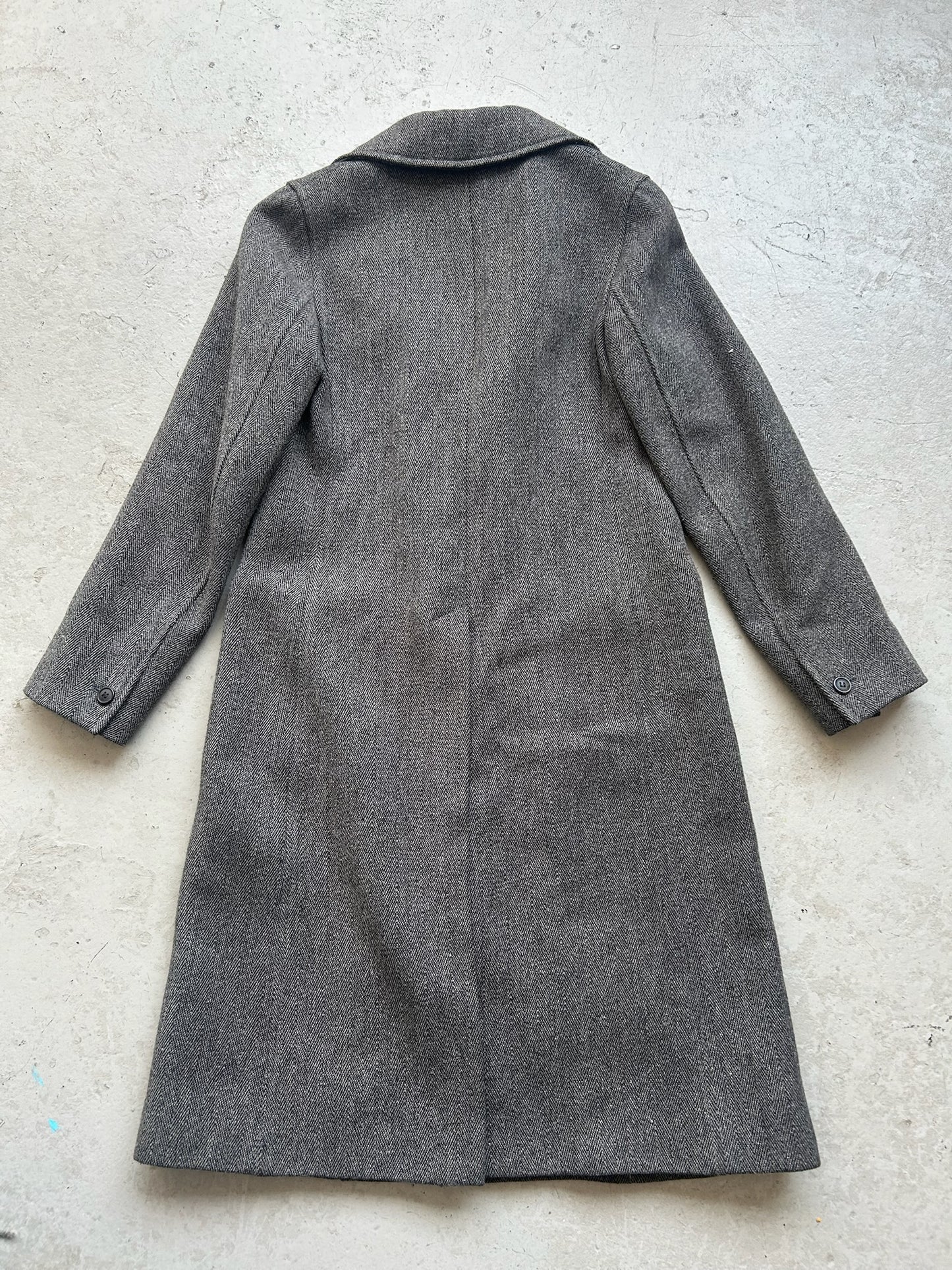 A.P.C. Wool Grey Coat (S)