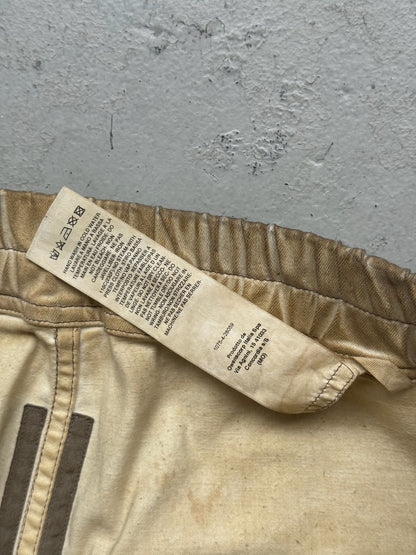 Rick Owens DRKSHDW Parchment Cargo Bela Pants (XL)