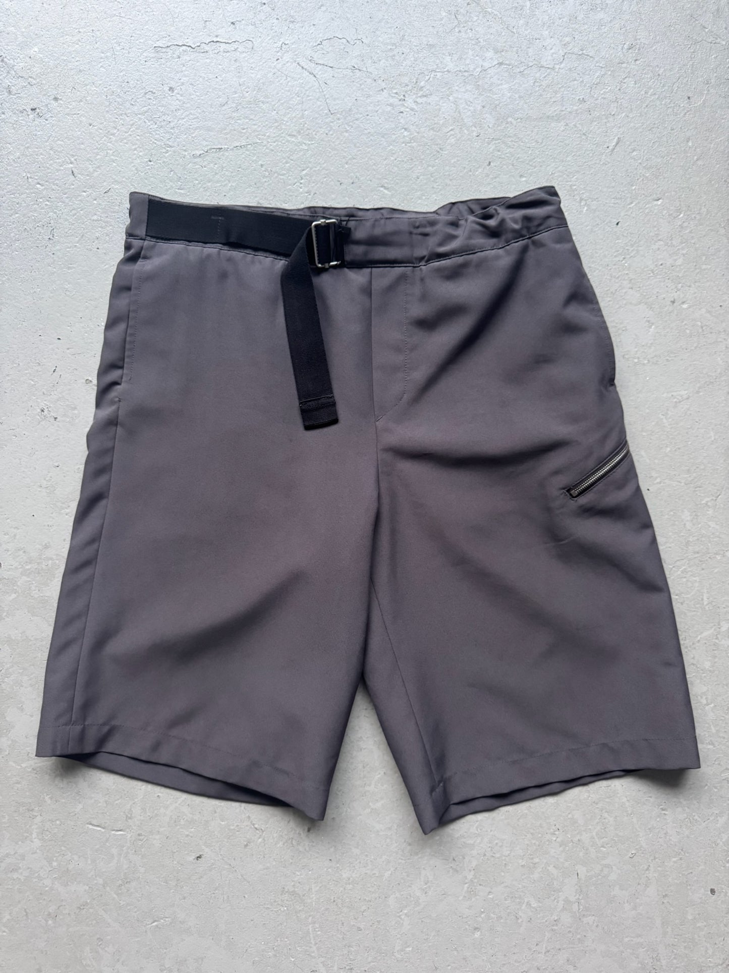 OAMC Grey Side Zip Shorts (XL)