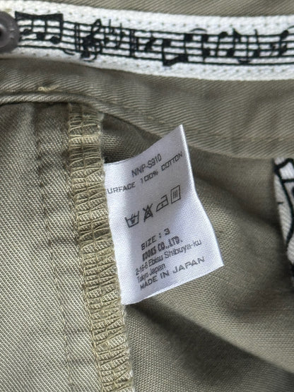 Number Nine Cotton Khaki Trousers (3)