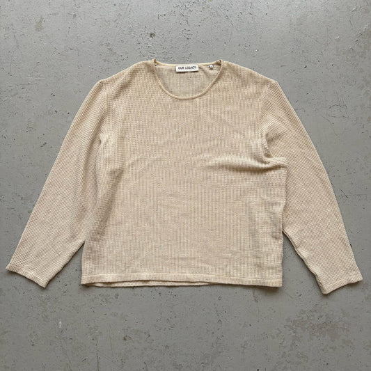Our Legacy Cream Knit Sweater (48)