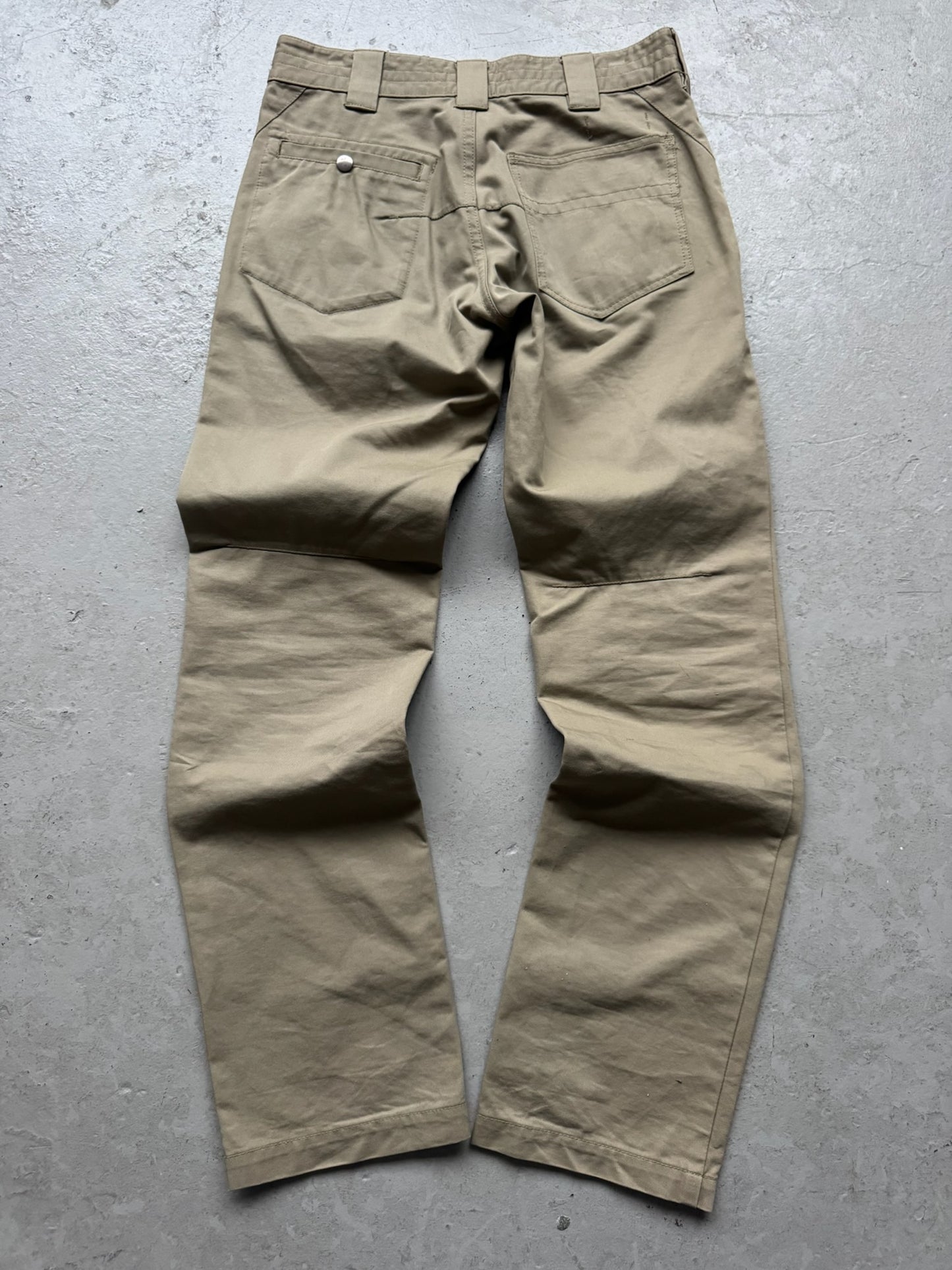 Number Nine Cotton Khaki Trousers (3)