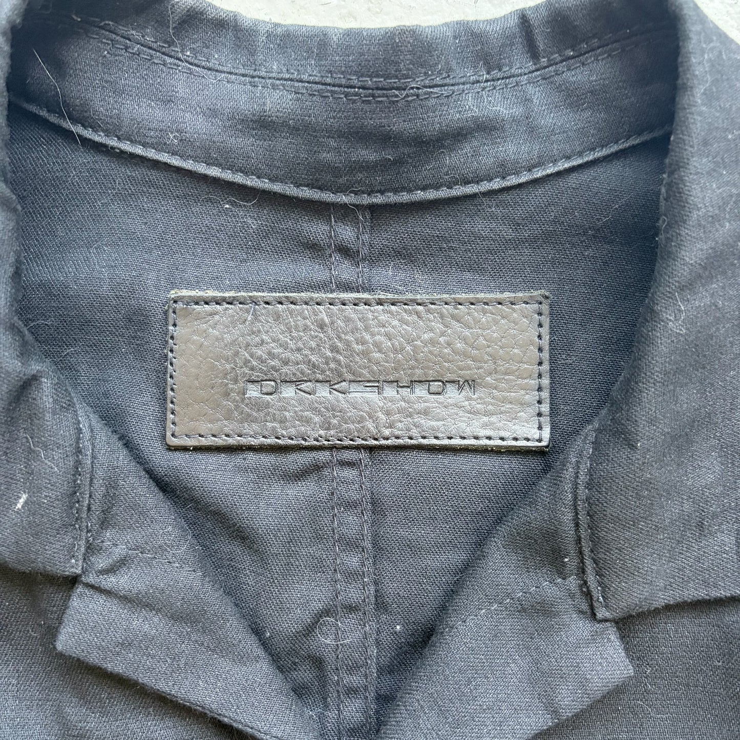 Rick Owens DRKSHDW 8oz Magnum Short Sleeve Shirt (XS)