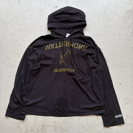 Vetements SS18 Matterhorn Hoodie (S)
