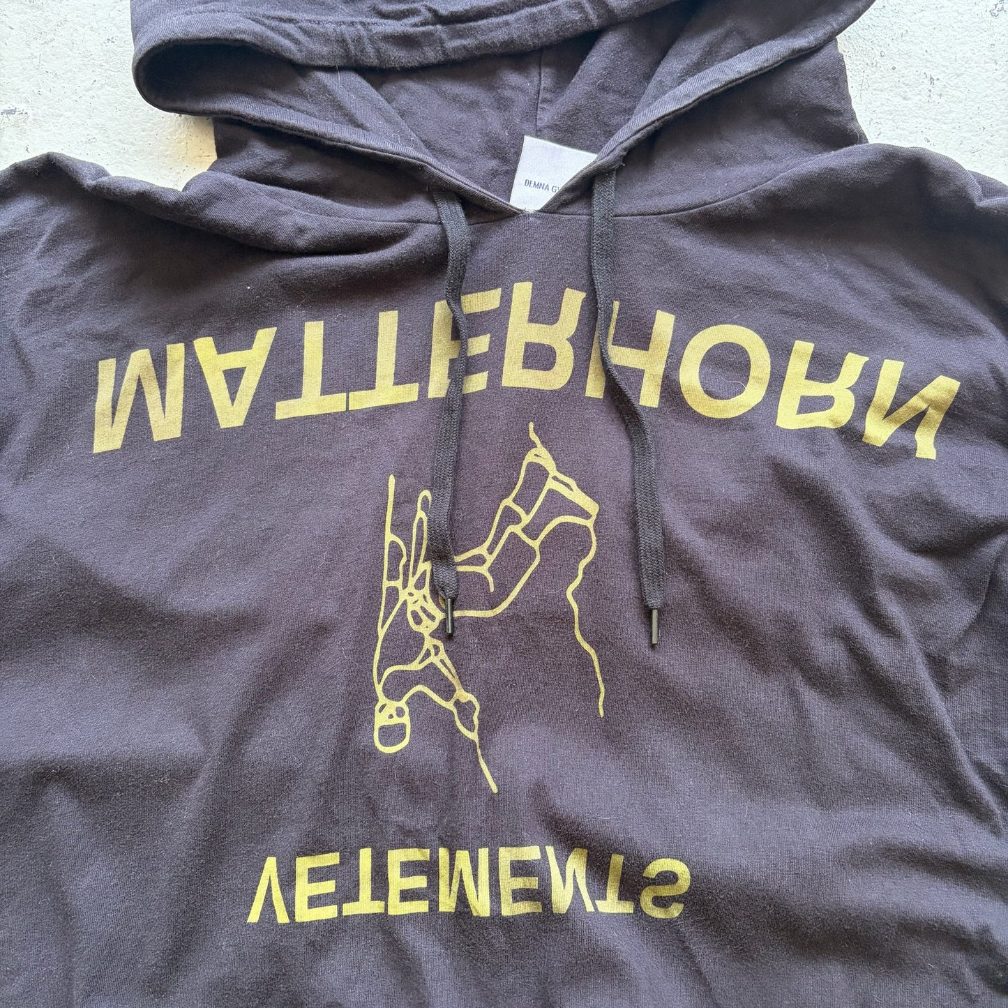 Vetements SS18 Matterhorn Hoodie (S)