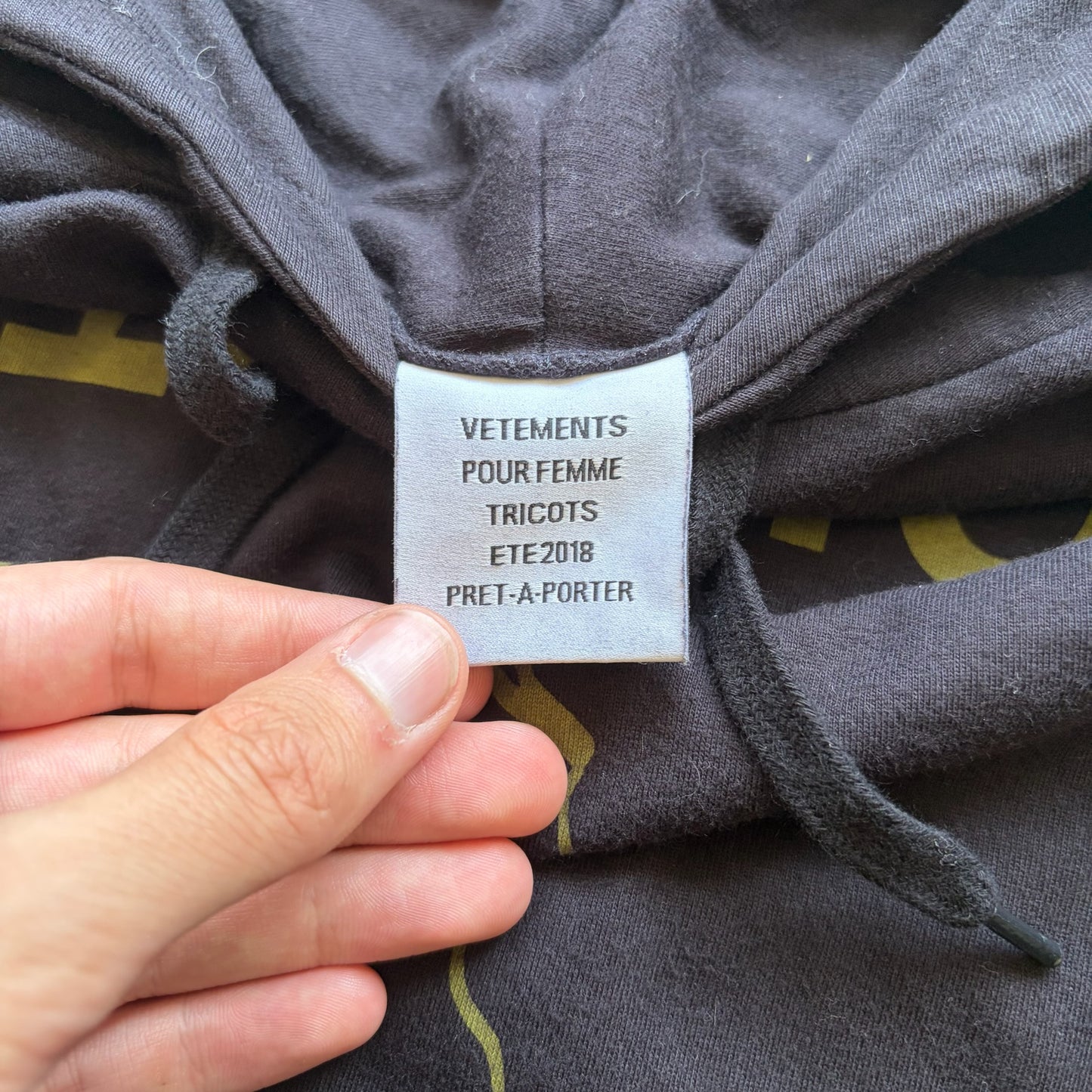 Vetements SS18 Matterhorn Hoodie (S)