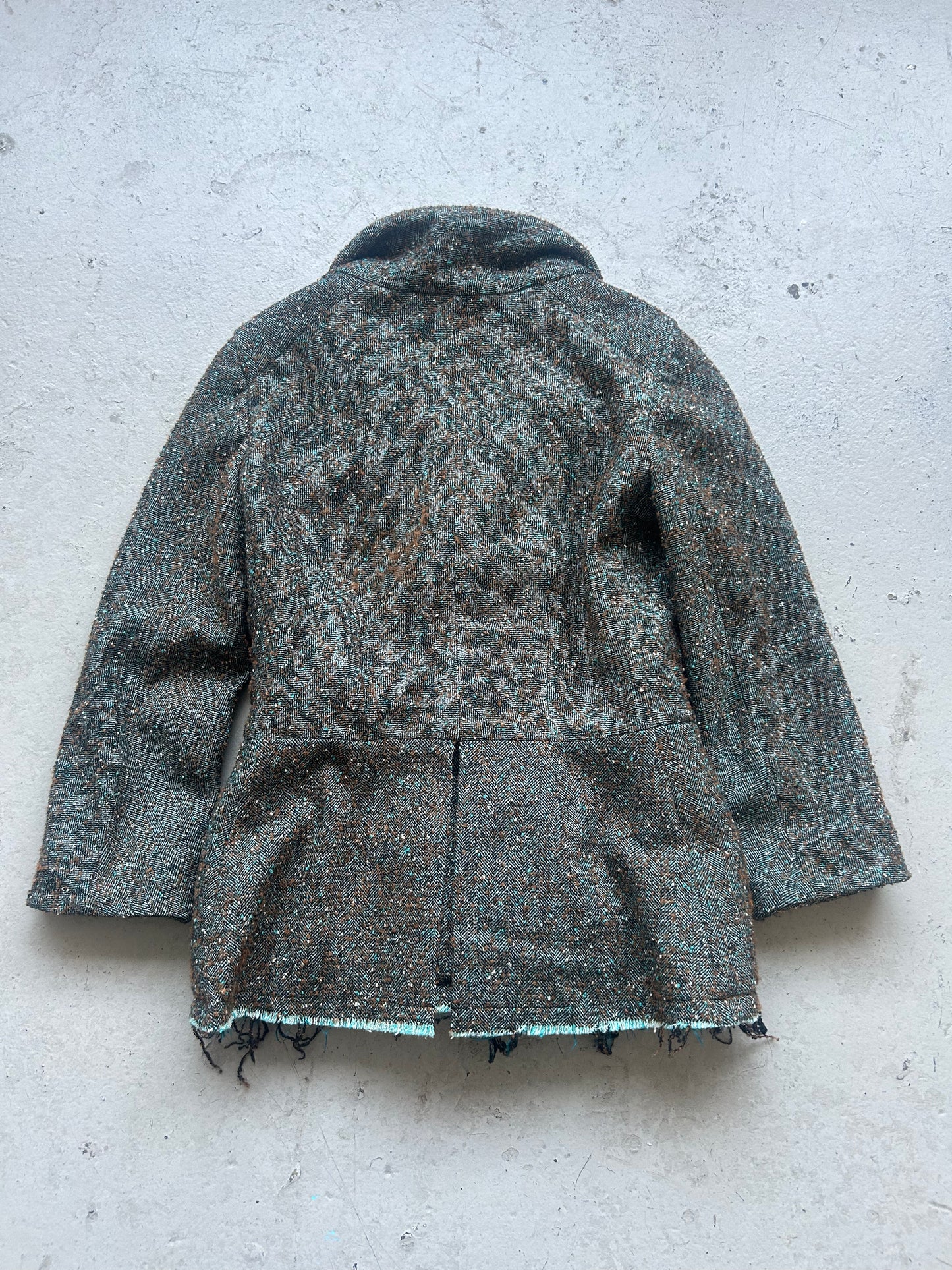 Junya Watanbe Comme Des Garcons AD2004 Tweed Blazer (M)