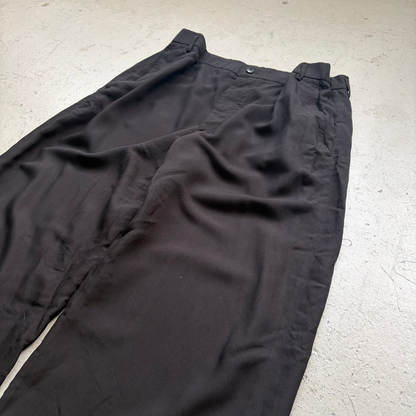 Ann Demeulemeester Wide Leg Trousers (46)
