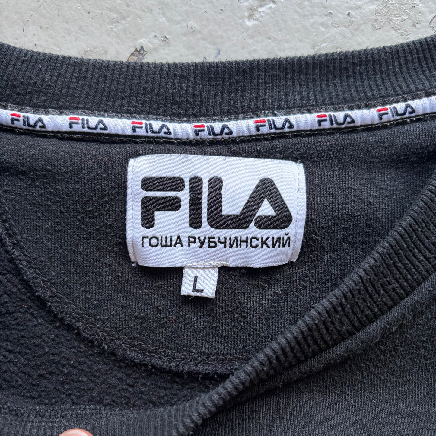 Gosha Rubchinskiy x Fila Crewneck Sweater (L)
