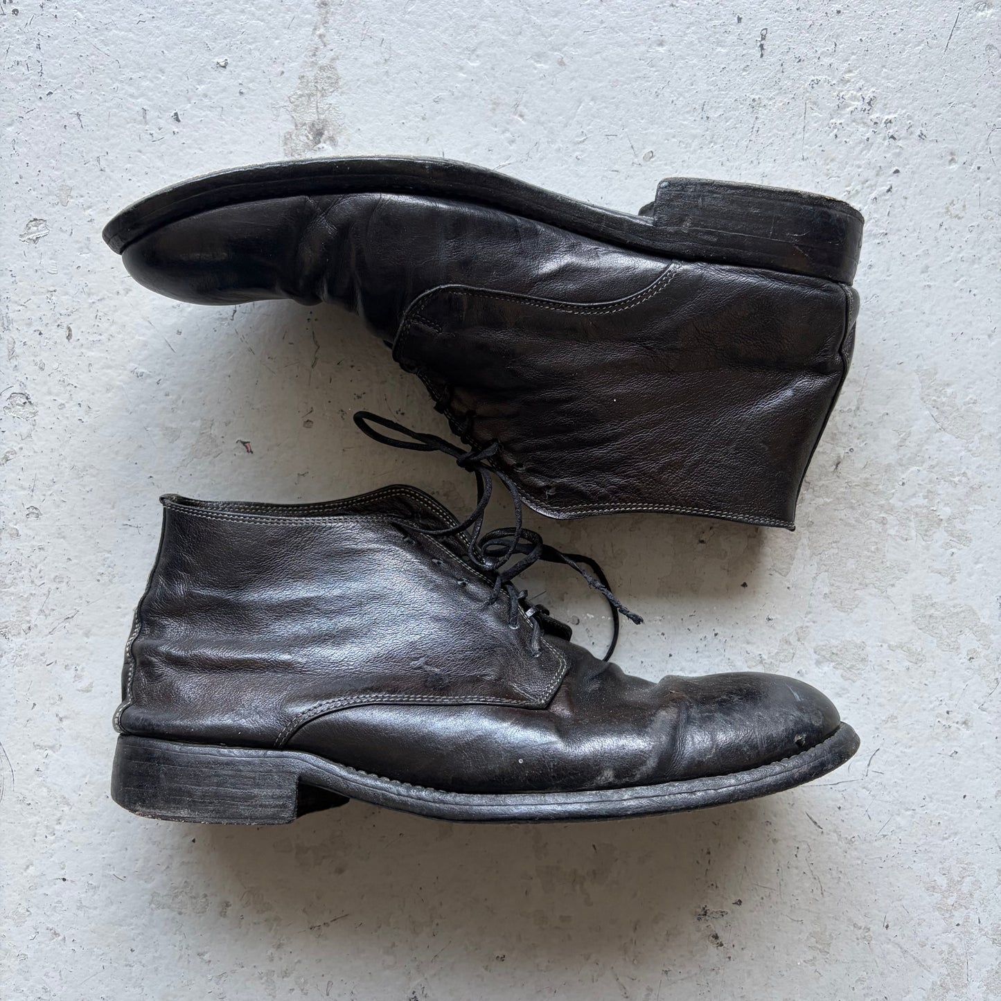Guidi Lace Up Ankle Boots (41)