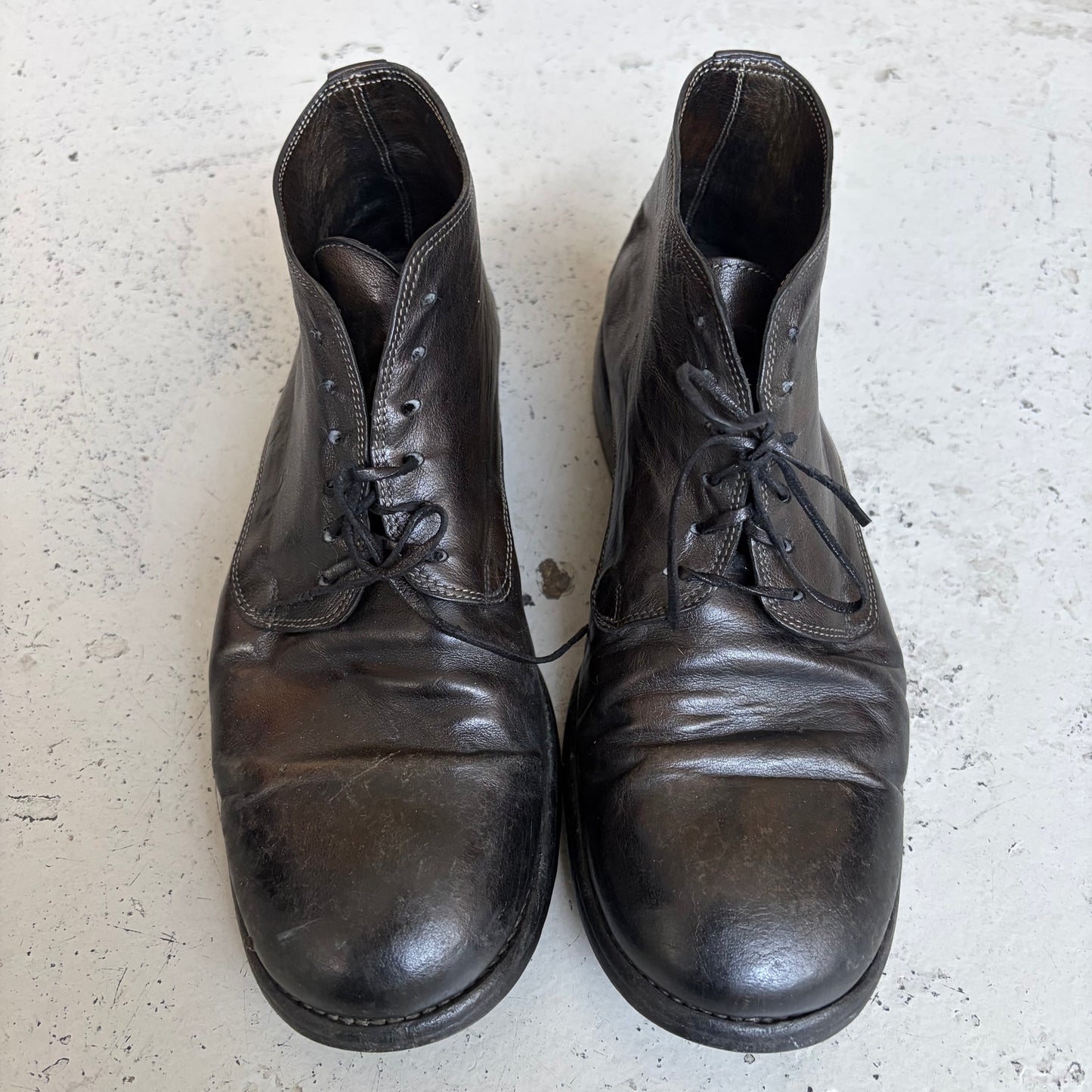 Guidi Lace Up Ankle Boots (41)