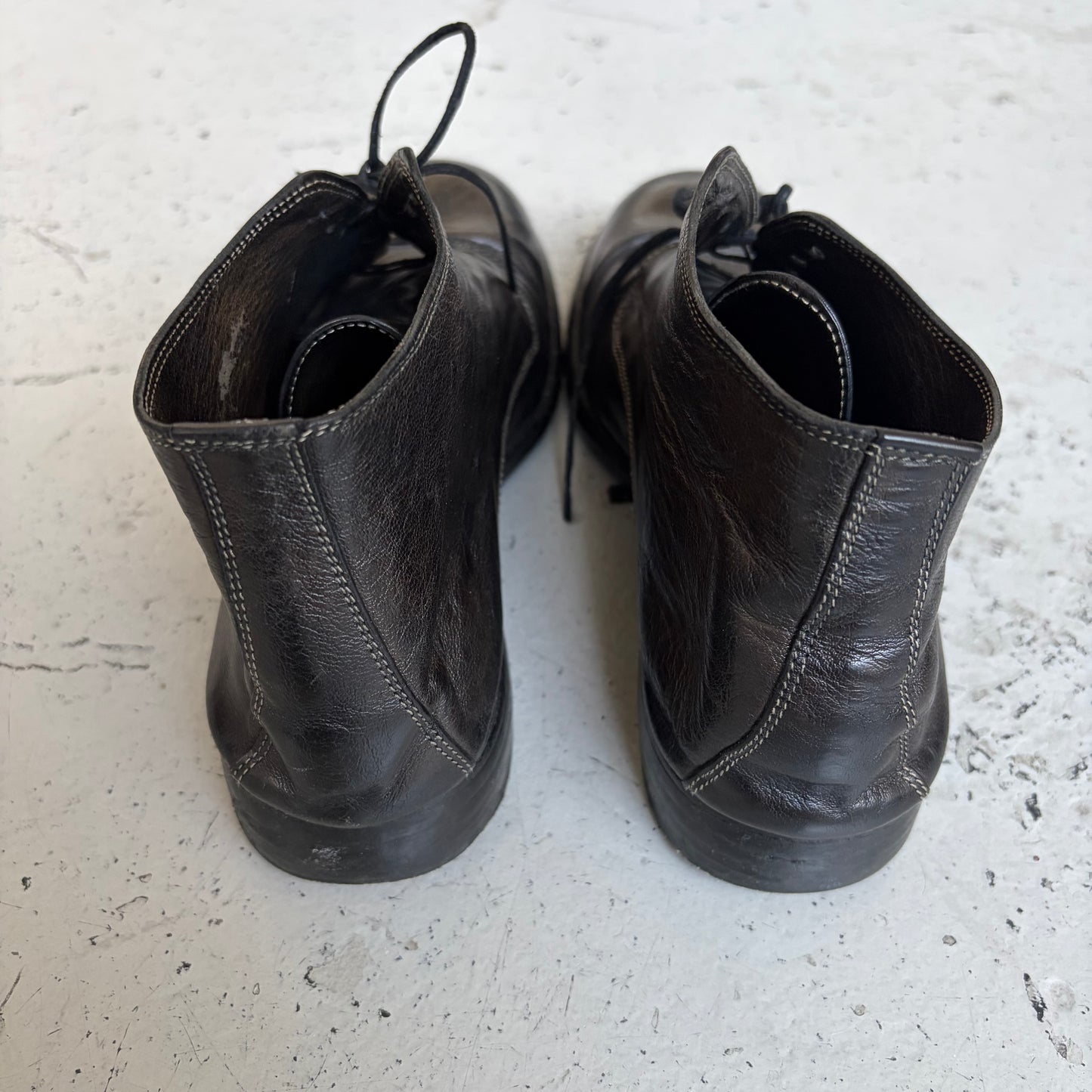Guidi Lace Up Ankle Boots (41)