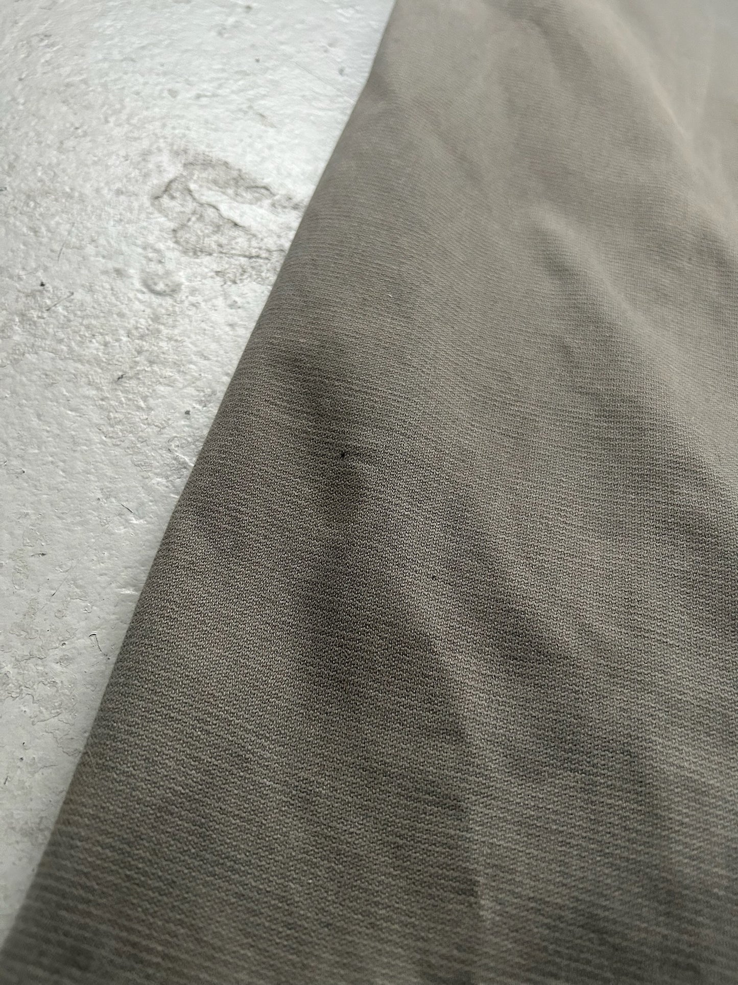 Maison Martin Margiela MM6 AW1999 Grey Cotton Belted Trench Coat (44)