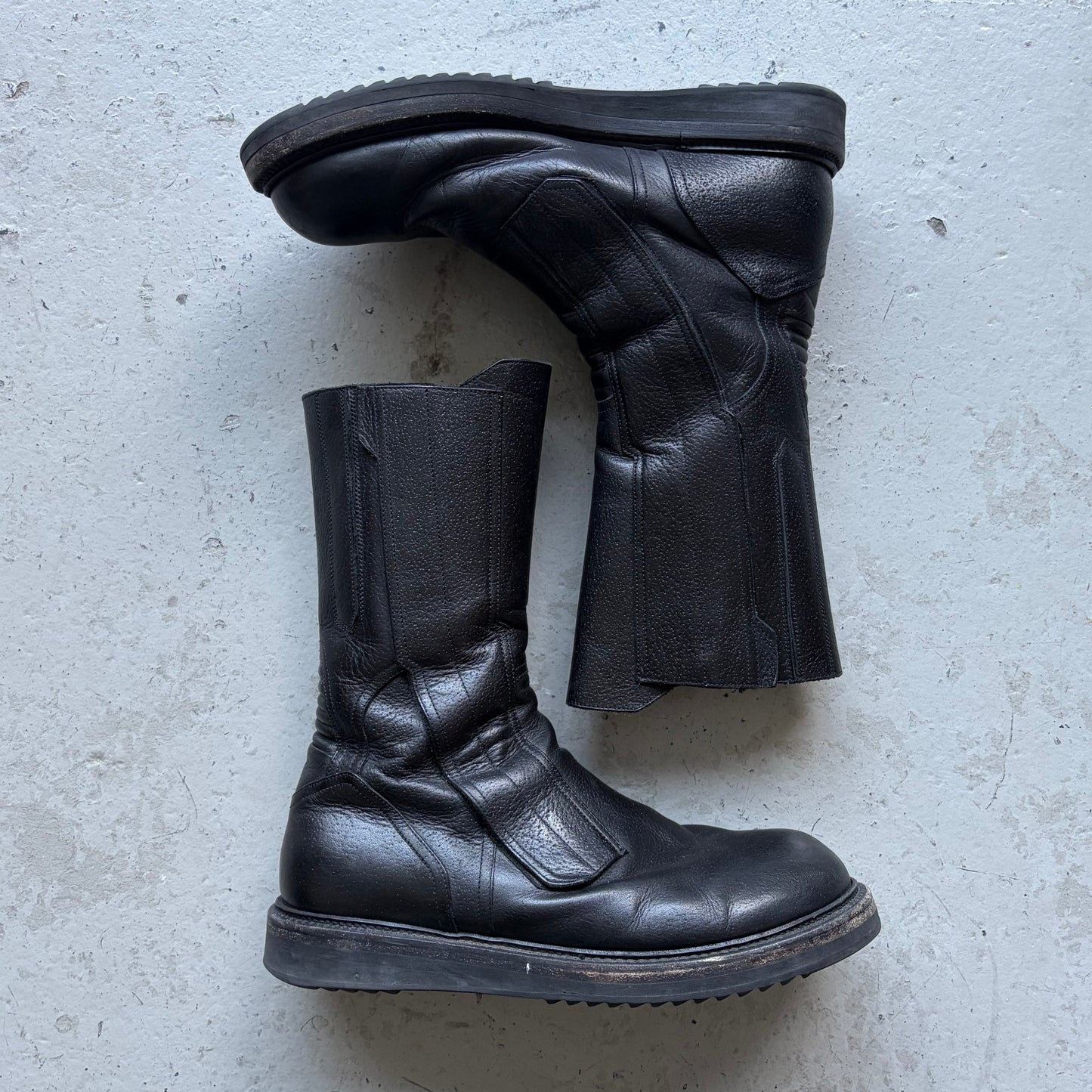 Rick Owens Motocross Creeper Boots (44)