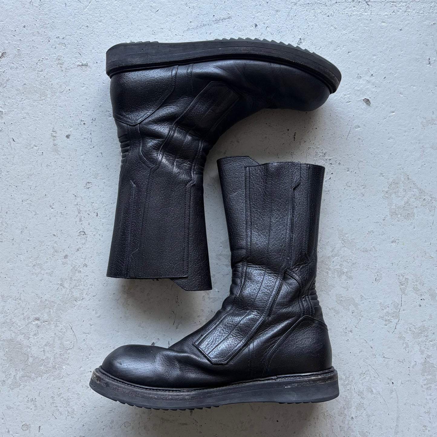 Rick Owens Motocross Creeper Boots (44)