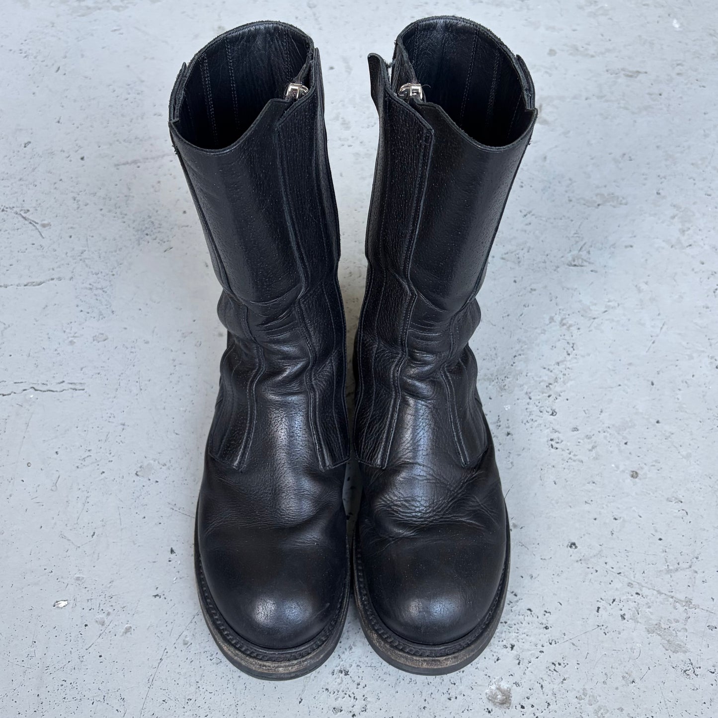 Rick Owens Motocross Creeper Boots (44)