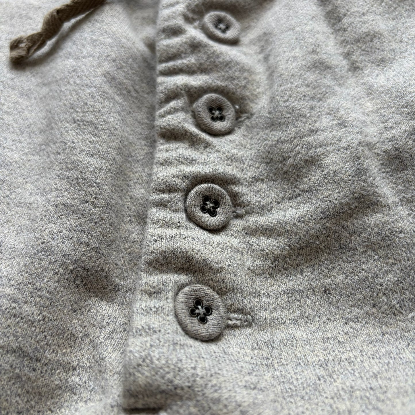 Kapital Grey Cotton Button Fly Trousers (1)