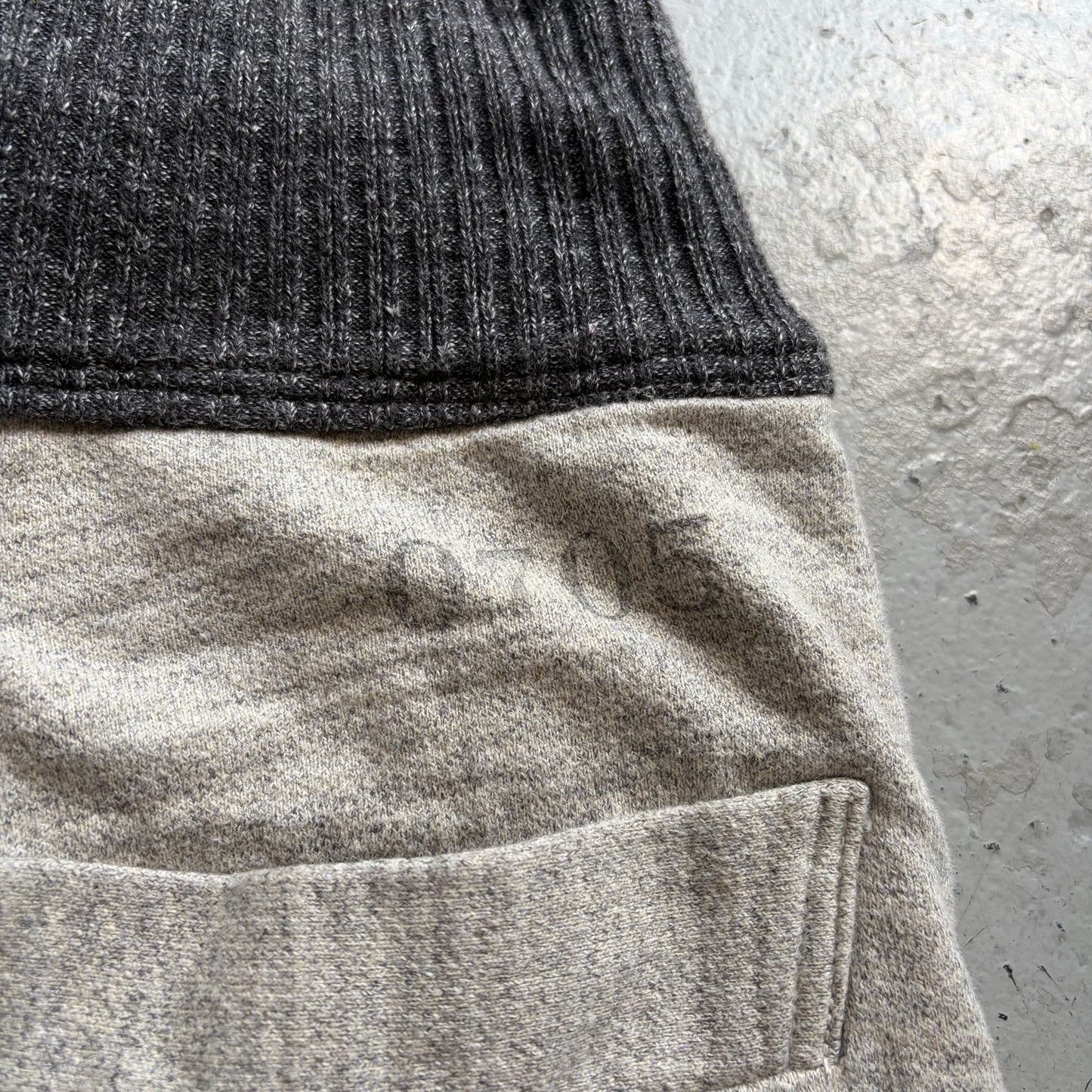 Kapital Grey Cotton Button Fly Trousers (1)