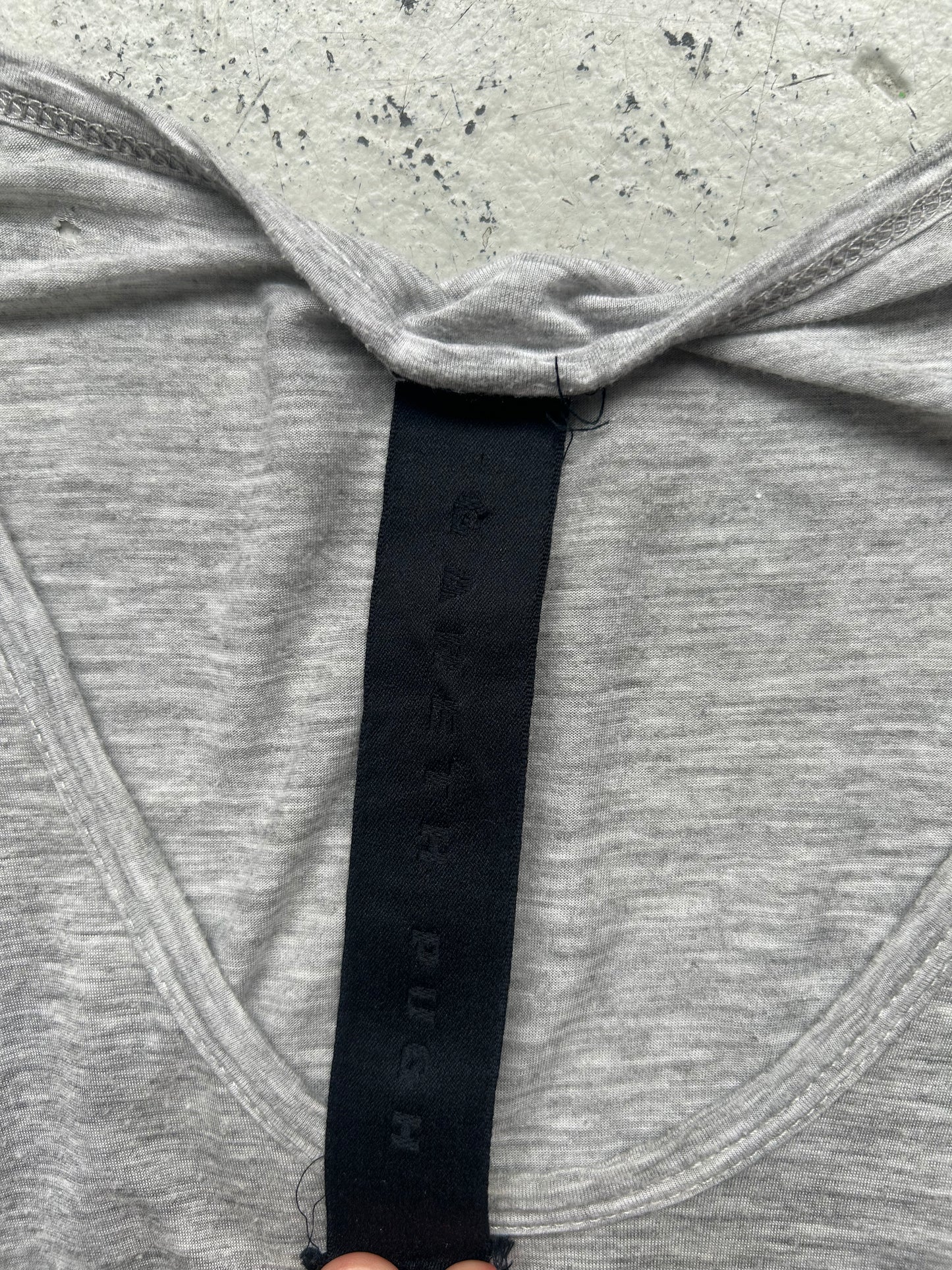 Gareth Pugh Grey Short Sleeve Shirt (M)