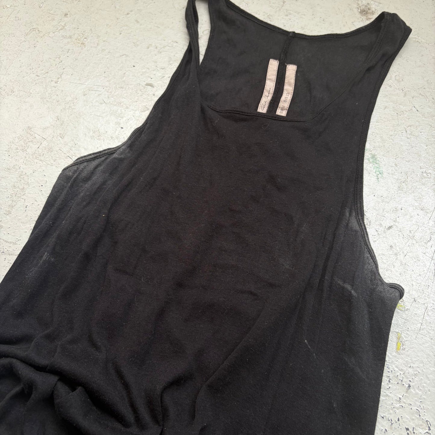 Rick Owens SS23 EDFU Banana Tank Top (L)