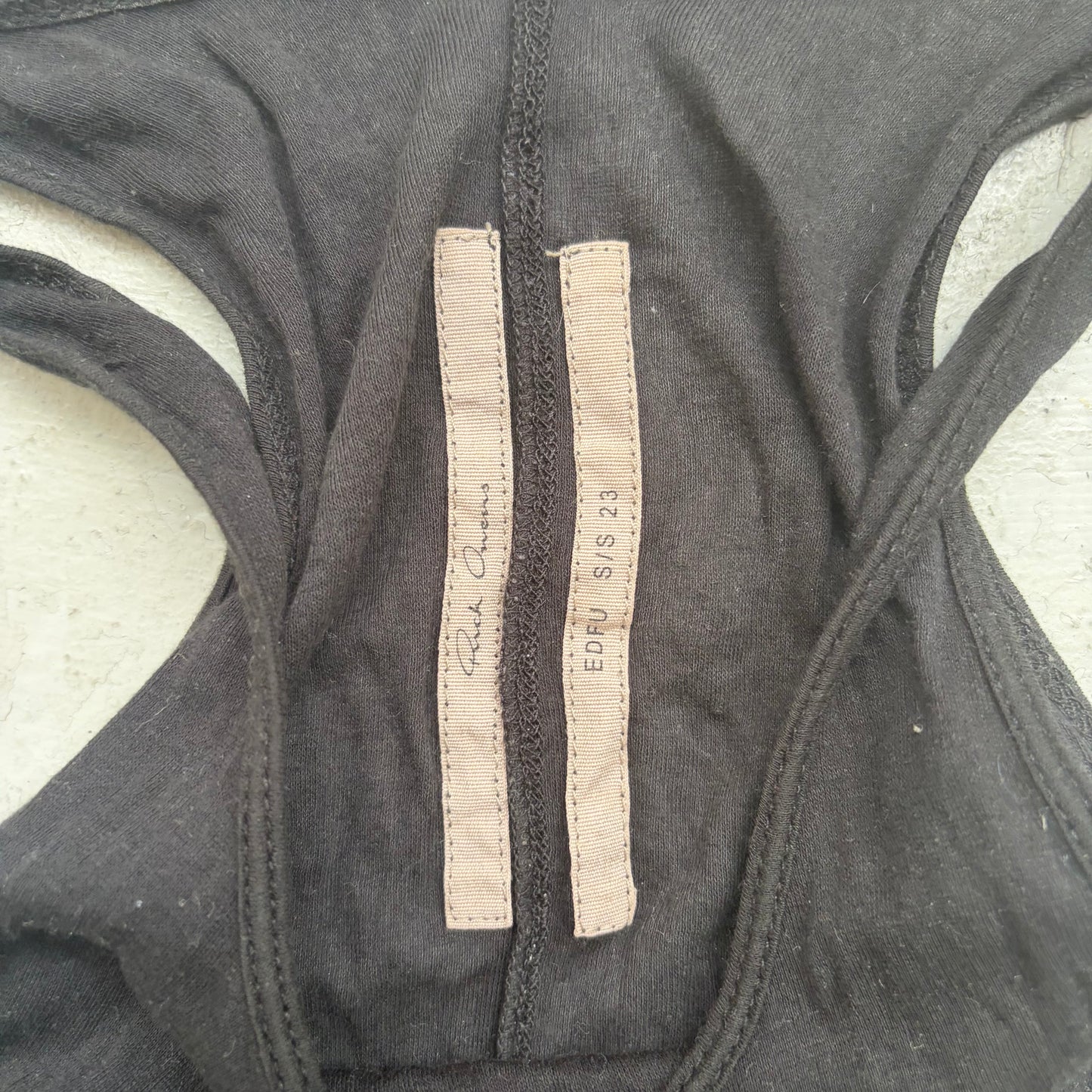 Rick Owens SS23 EDFU Banana Tank Top (L)