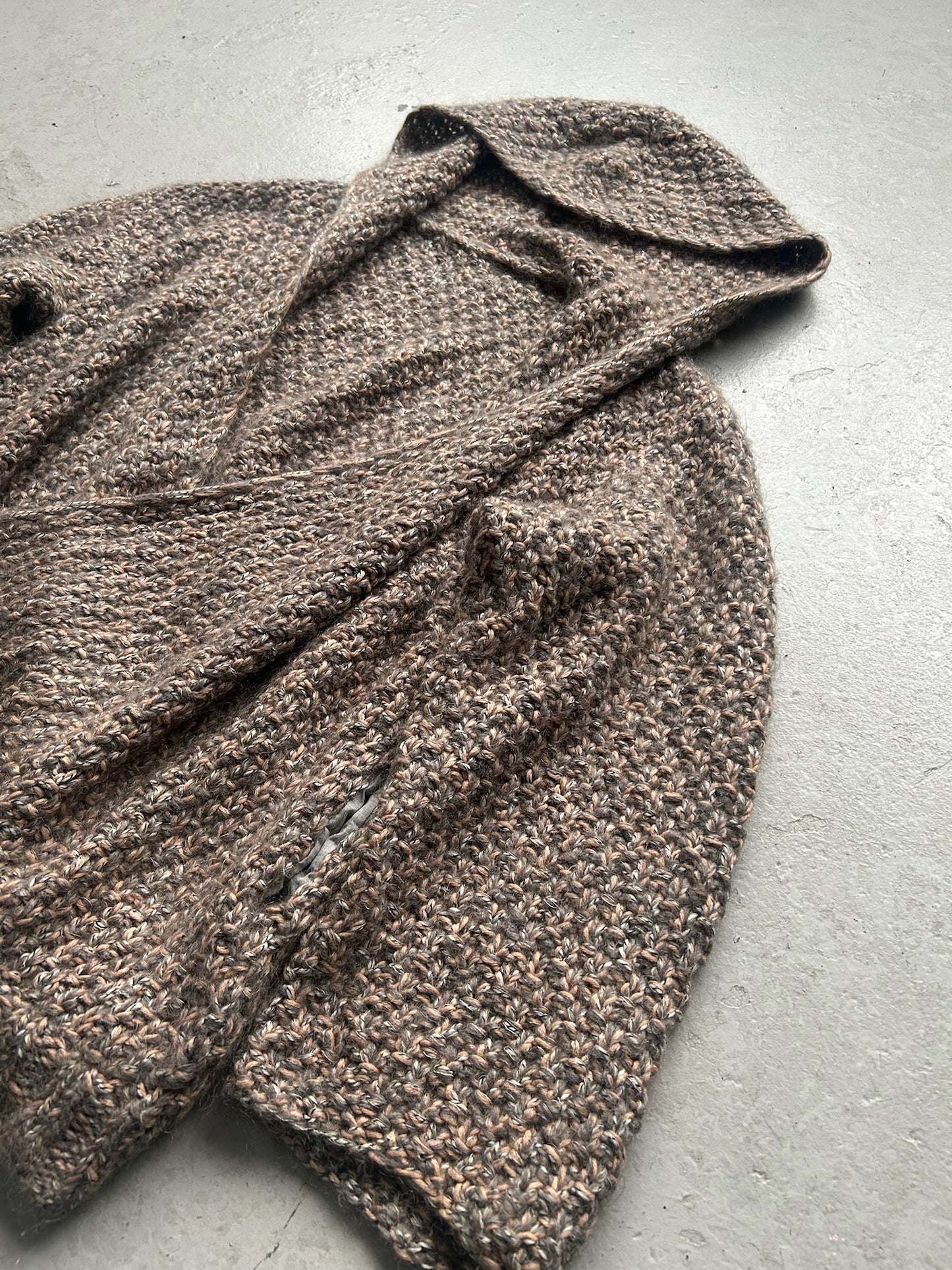 Bless No47 3M Knitted Hoodie (OS)