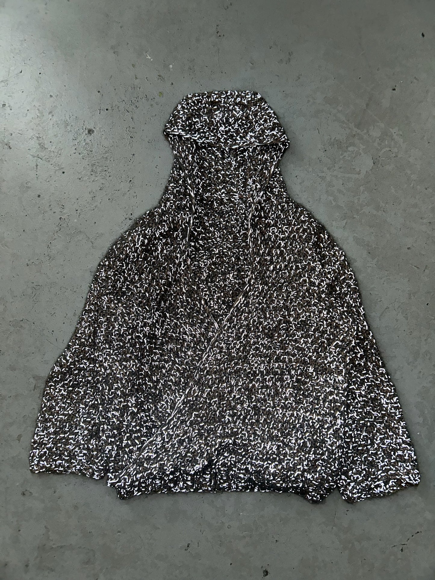 Bless No47 3M Knitted Hoodie (OS)