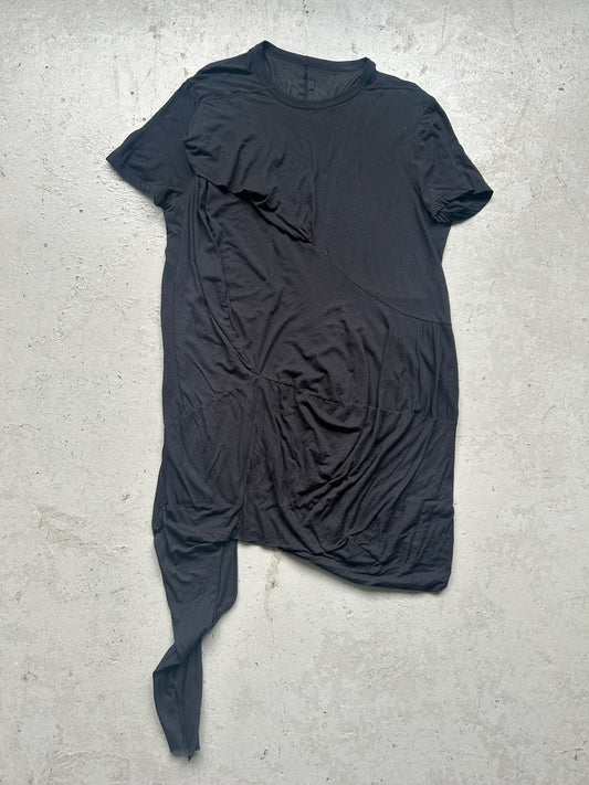 Rick Owens DRKSHDW Double Layer Short Sleeve Shirt (XL)