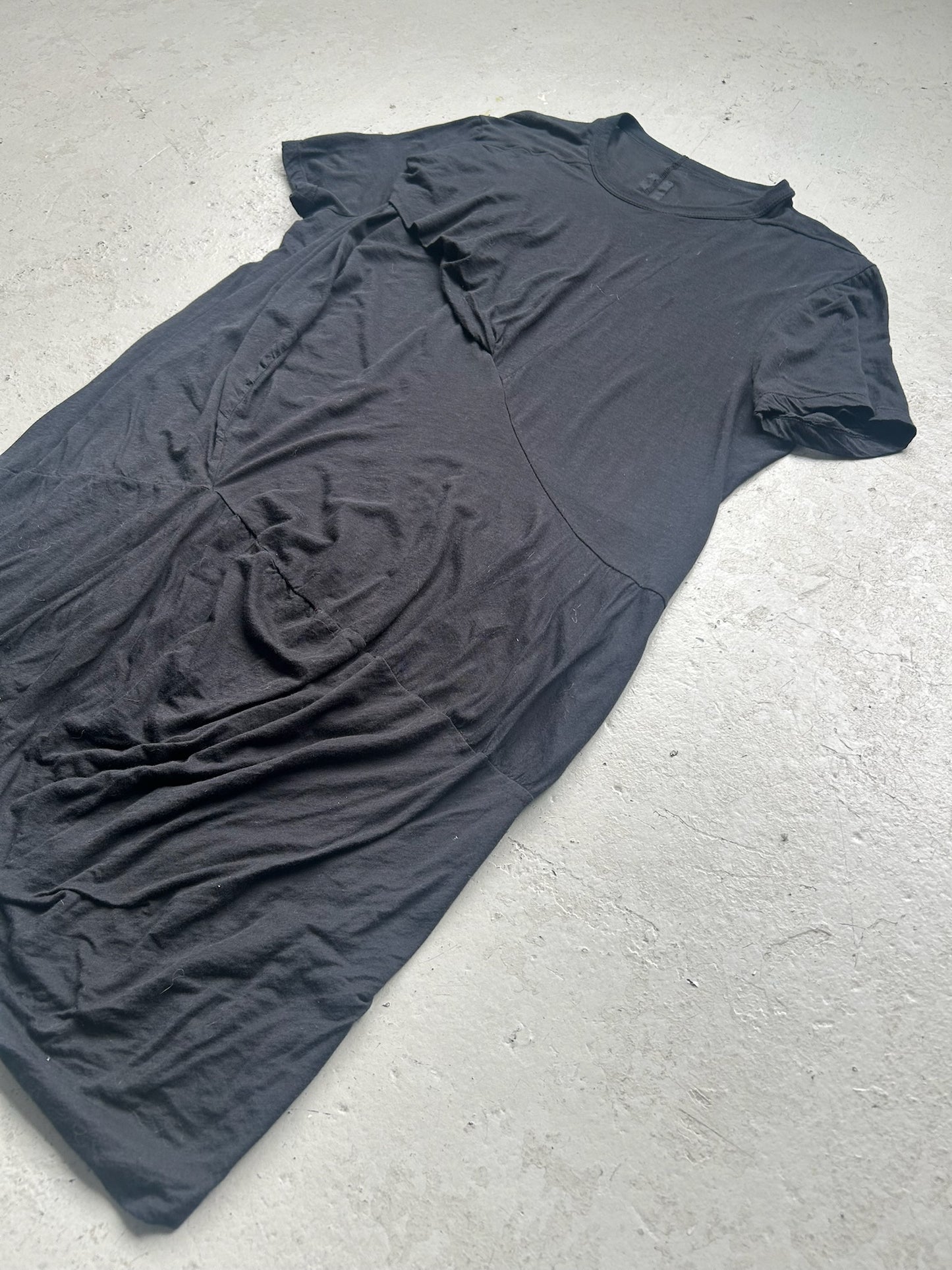 Rick Owens DRKSHDW Double Layer Short Sleeve Shirt (XL)