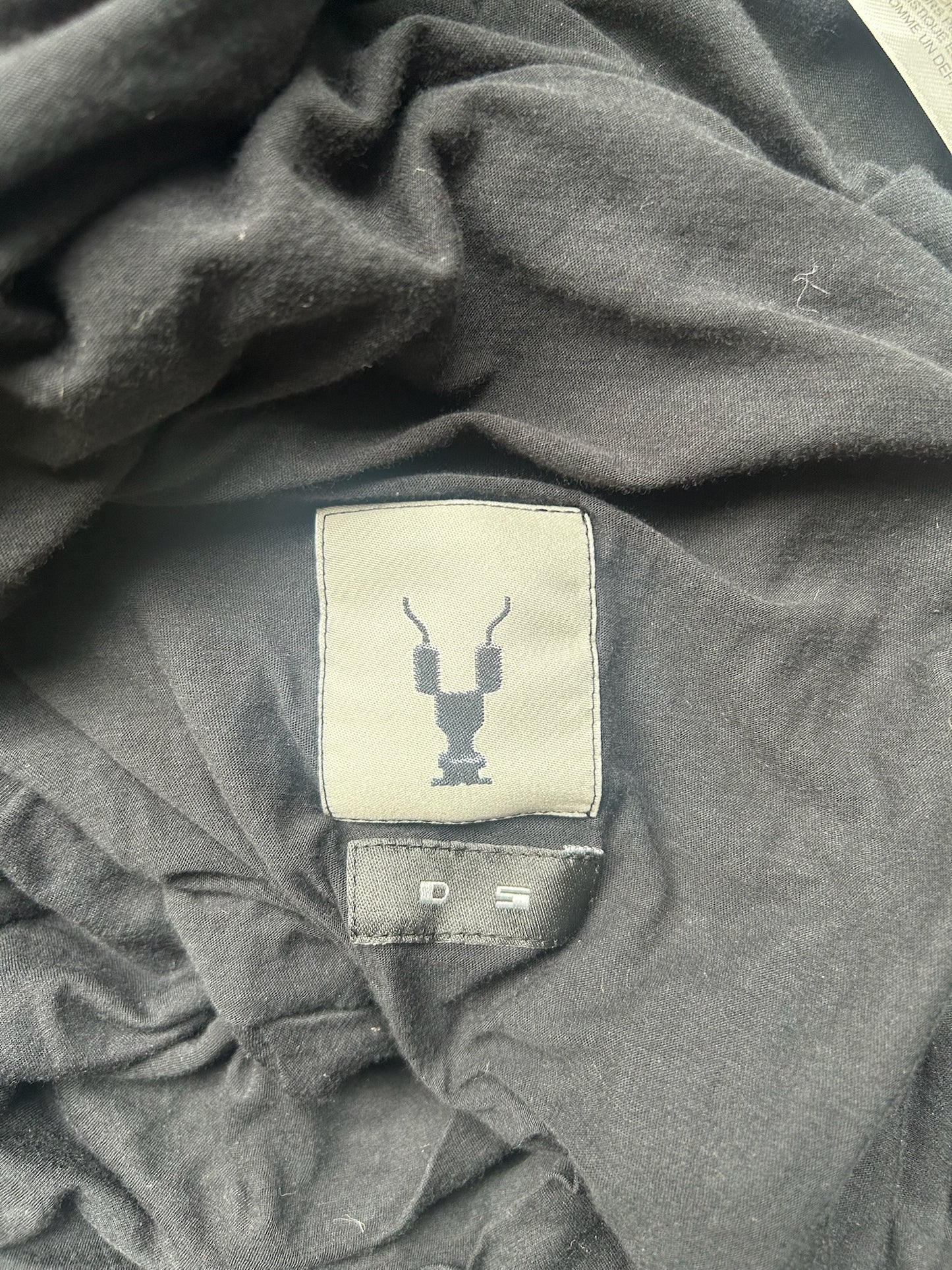 Rick Owens DRKSHDW Double Layer Short Sleeve Shirt (XL)