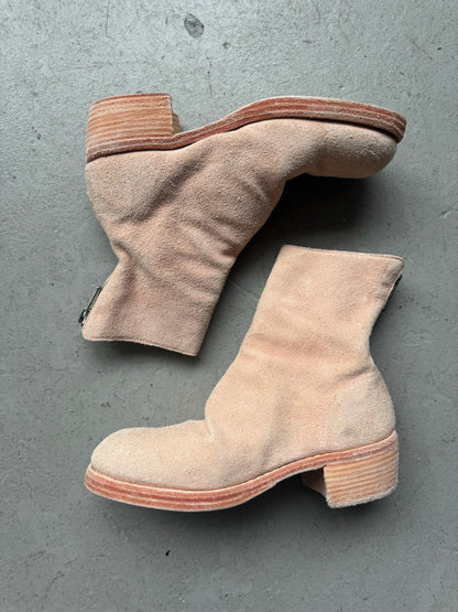 Guidi 796Z Salmon Reverse Horse Leather Boots (37.5)
