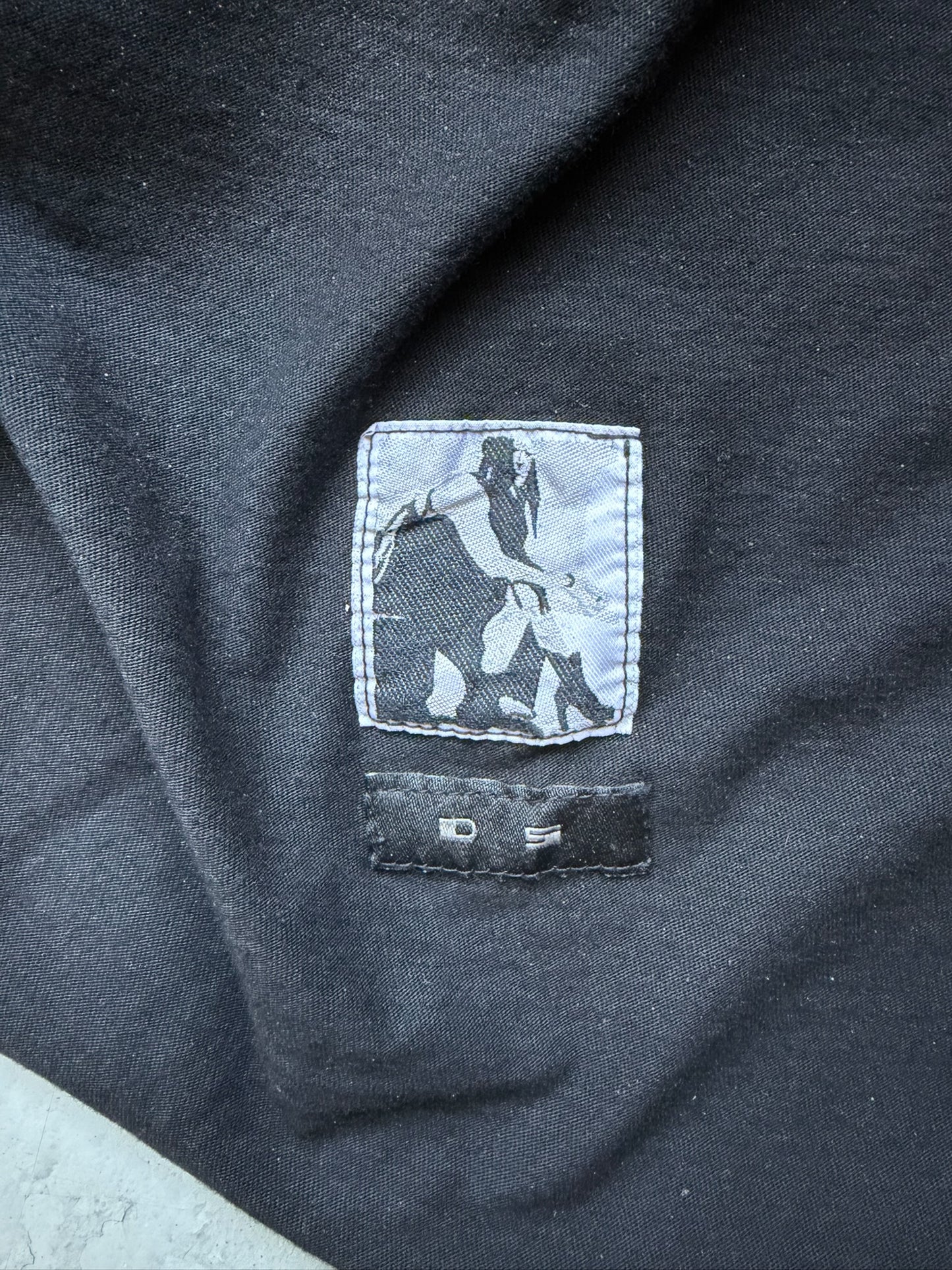 Rick Owens DRKSHDW Black Short Sleeve Shirt (L)