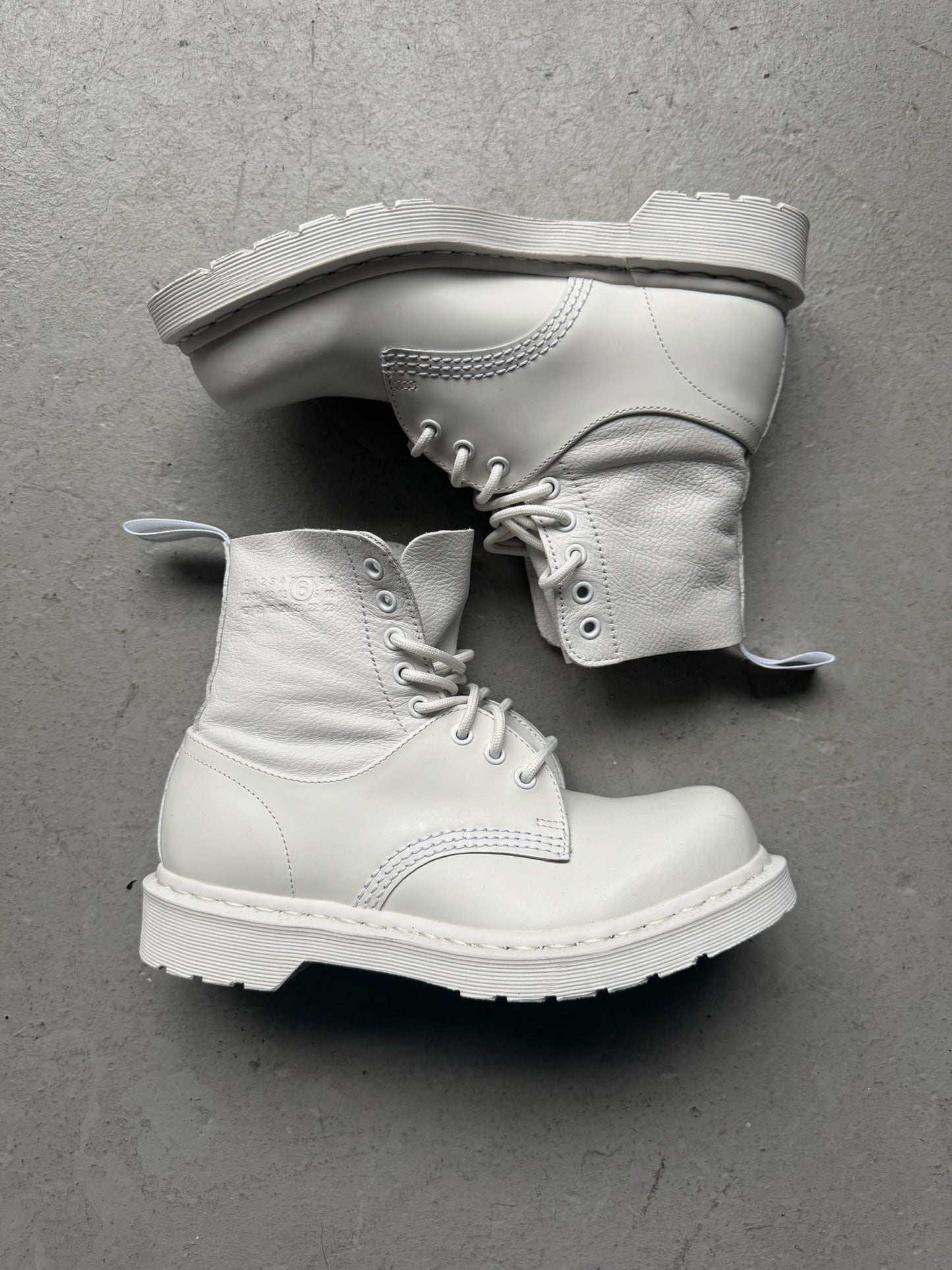 Maison Margiela MM6 X Dr Martens Optical White 1460 (7.5)