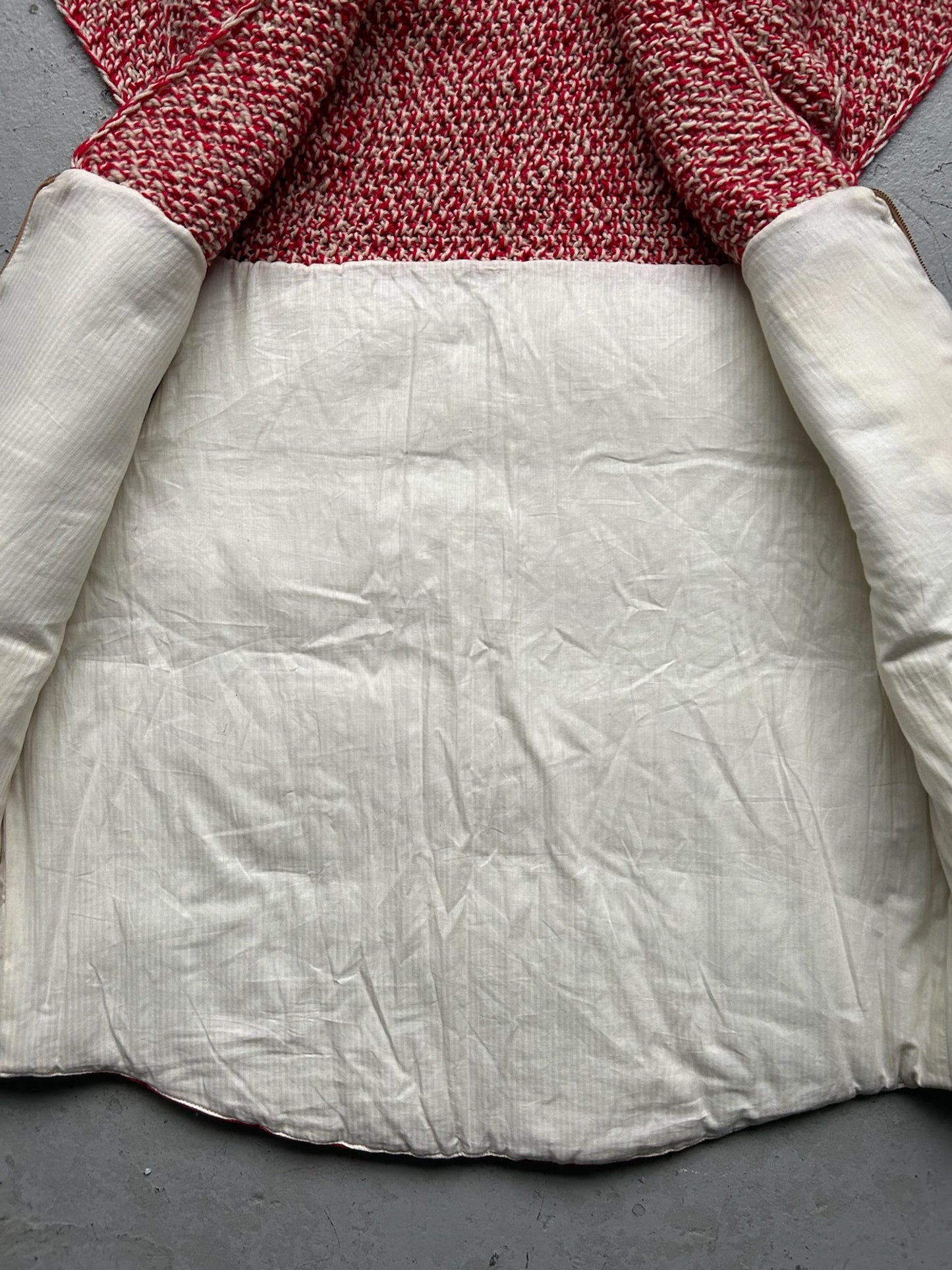 Bless No40 Red Vest With Knit Attatchment (OS)