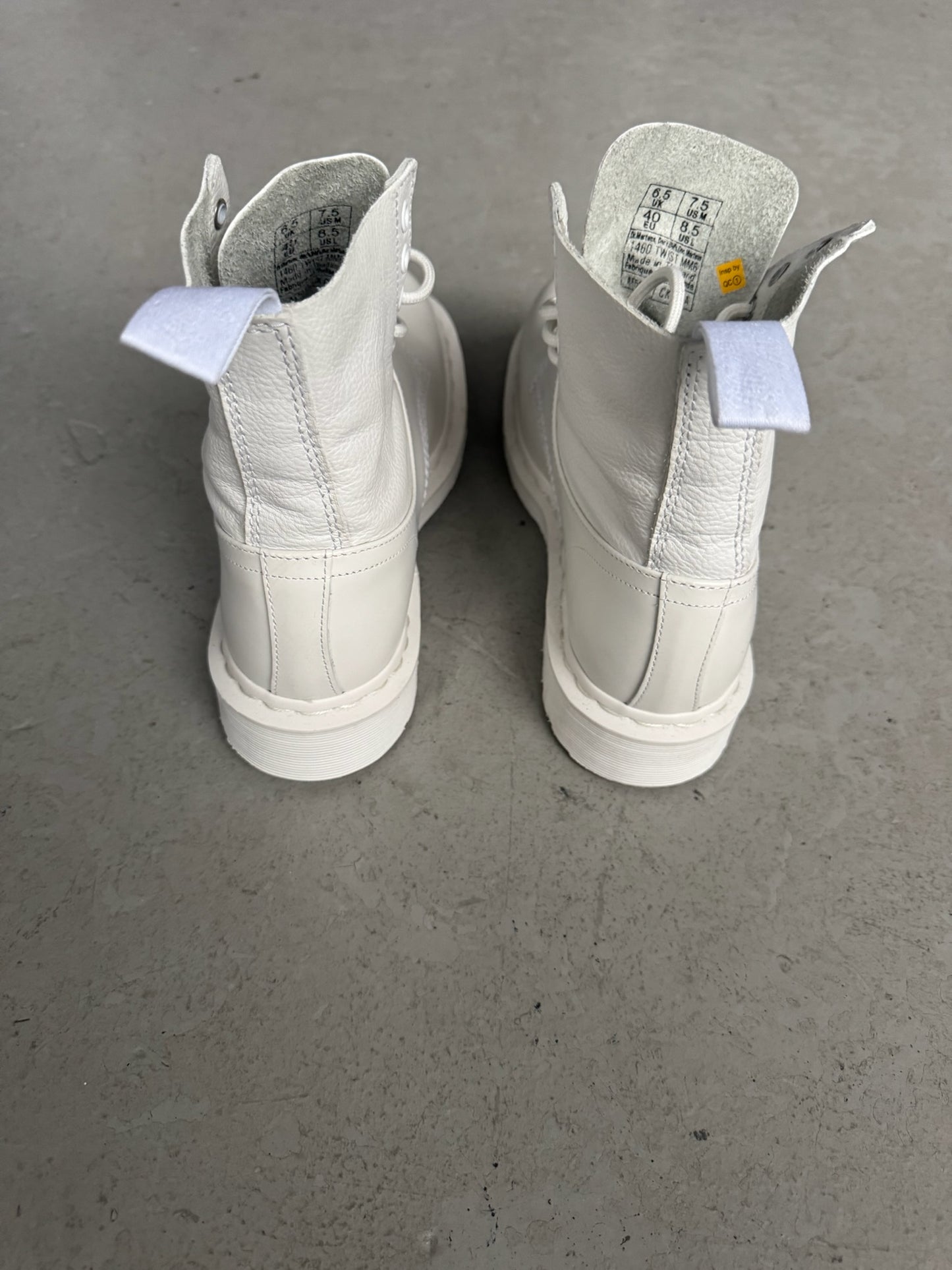 Maison Margiela MM6 X Dr Martens Optical White 1460 (7.5)