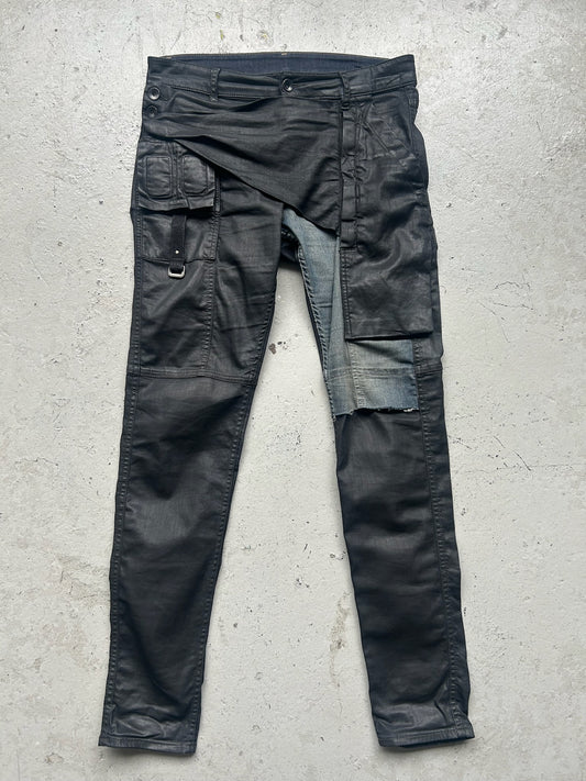 Rick Owens DRKSHDW SS19 Wax Hustler Combo Memphis Cut Denim (30)