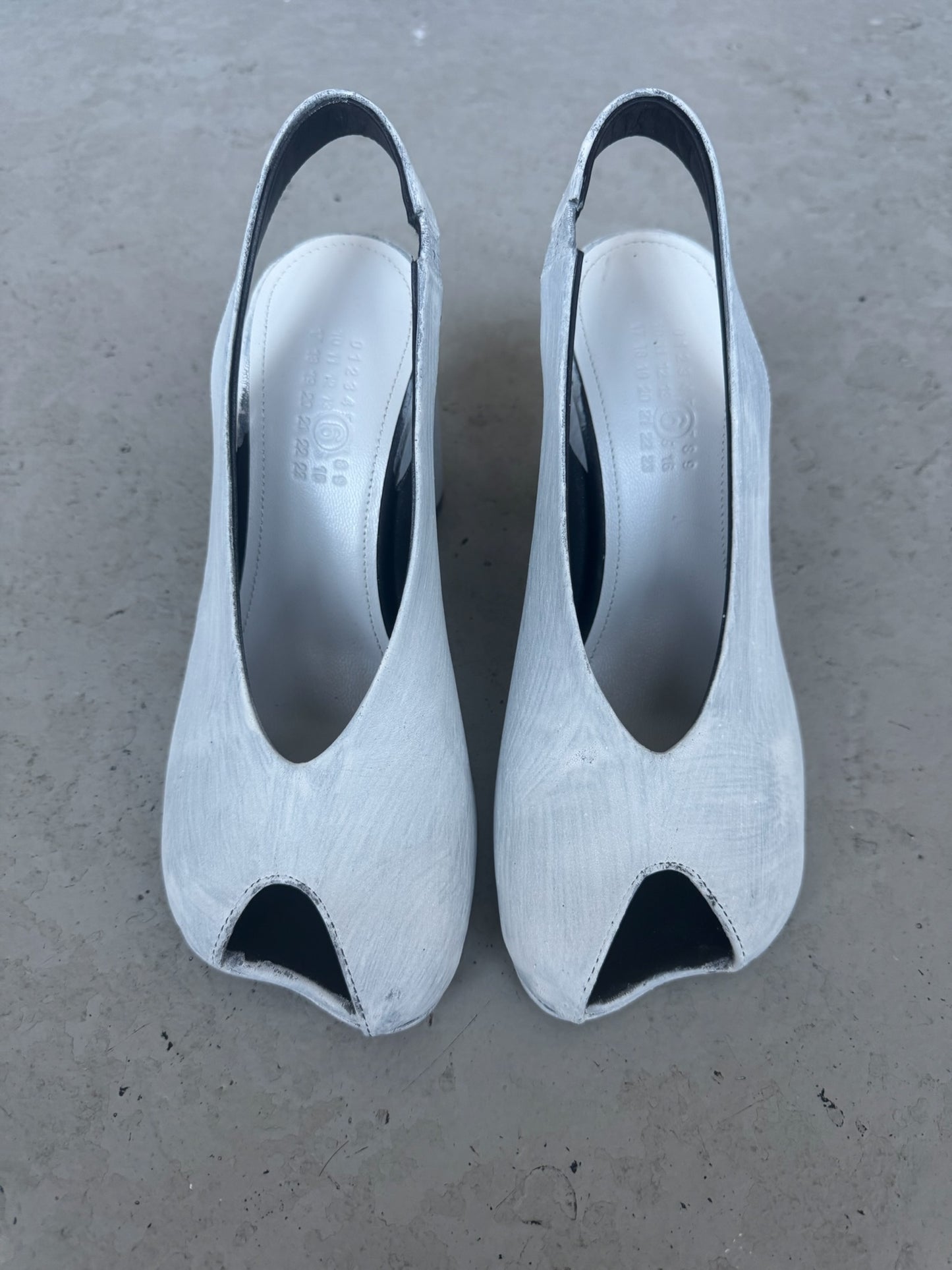 Maison Margiela MM6 Painted Heels (38)
