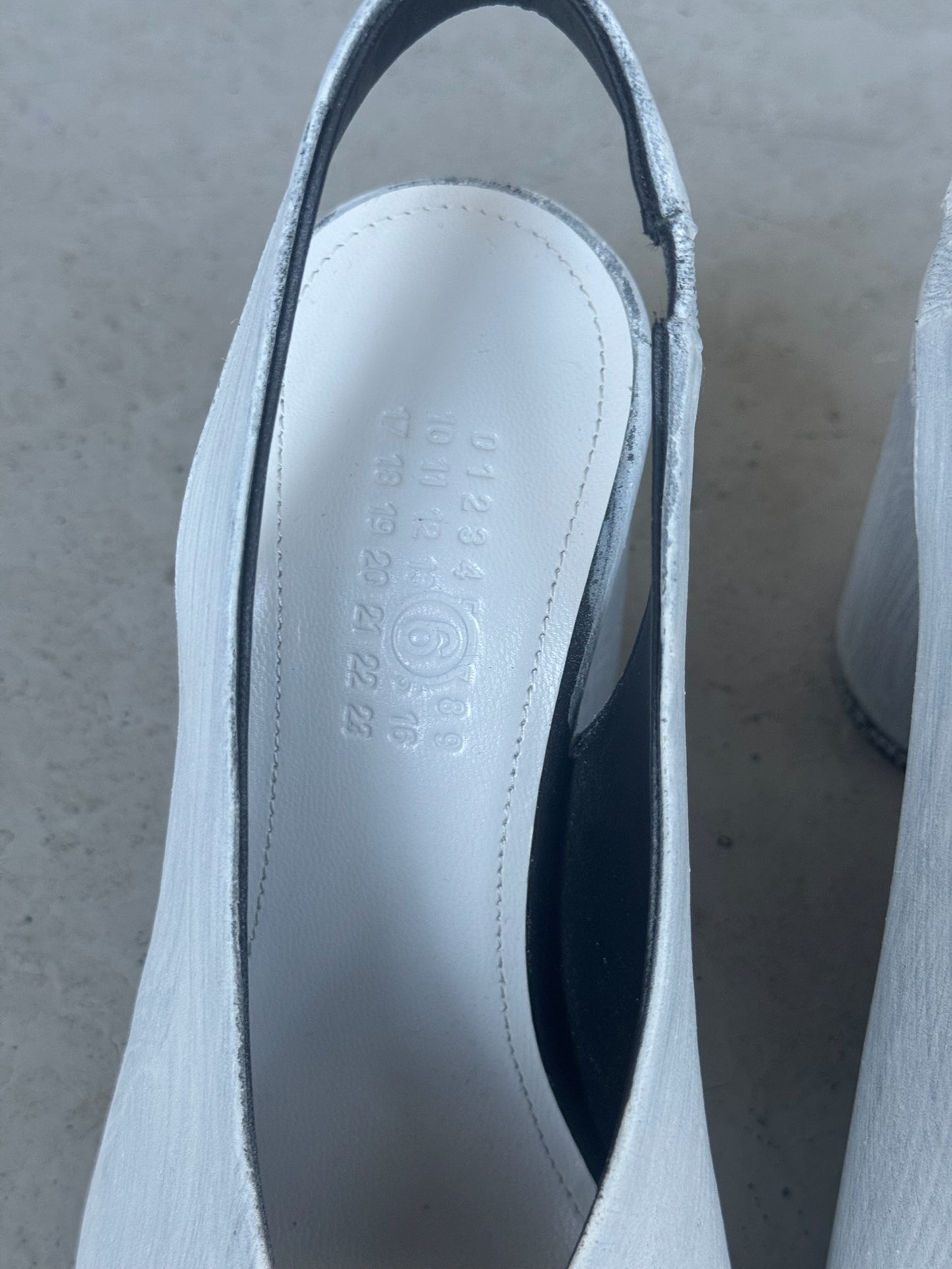 Maison Margiela MM6 Painted Heels (38)