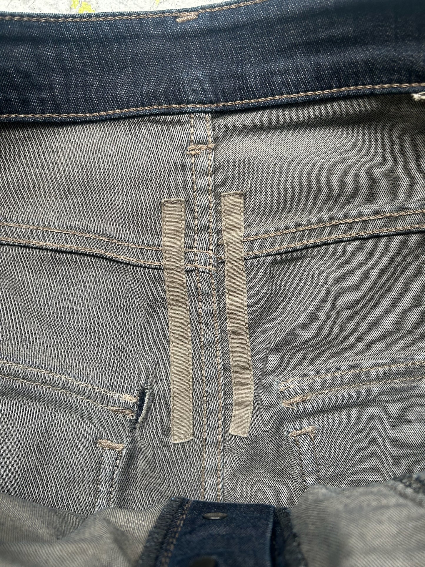 Rick Owens DRKSHDW SS19 Wax Hustler Combo Memphis Cut Denim (30)