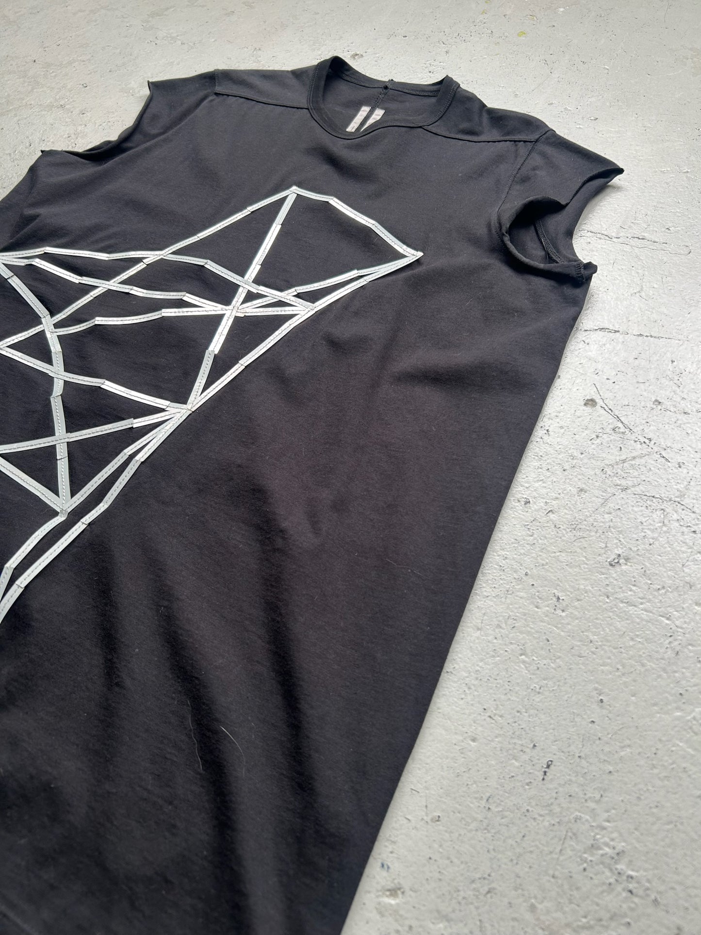 Rick Owens SS19 Babel Star Short Sleeve Shirt (38)
