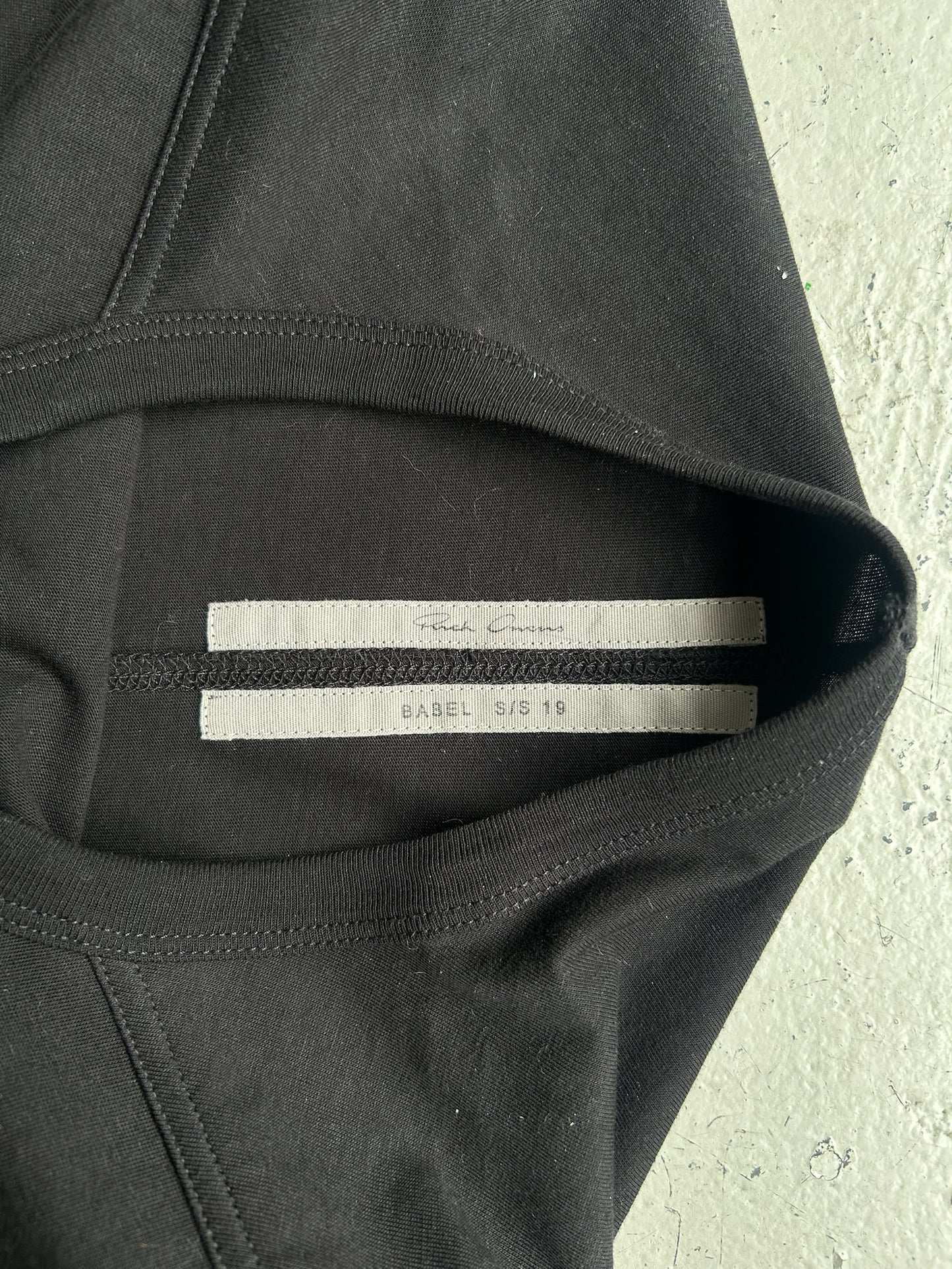 Rick Owens SS19 Babel Star Short Sleeve Shirt (38)