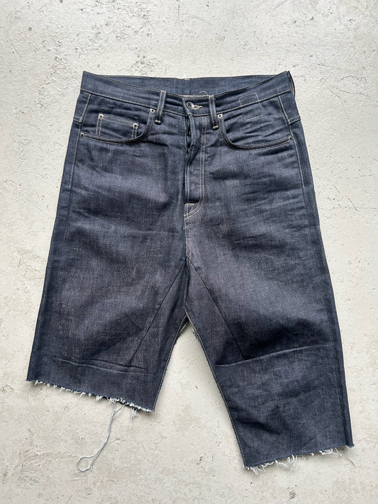 Rick Owens DRKSHDW SS19 Collapse Cut LA Indigo Denim (31)