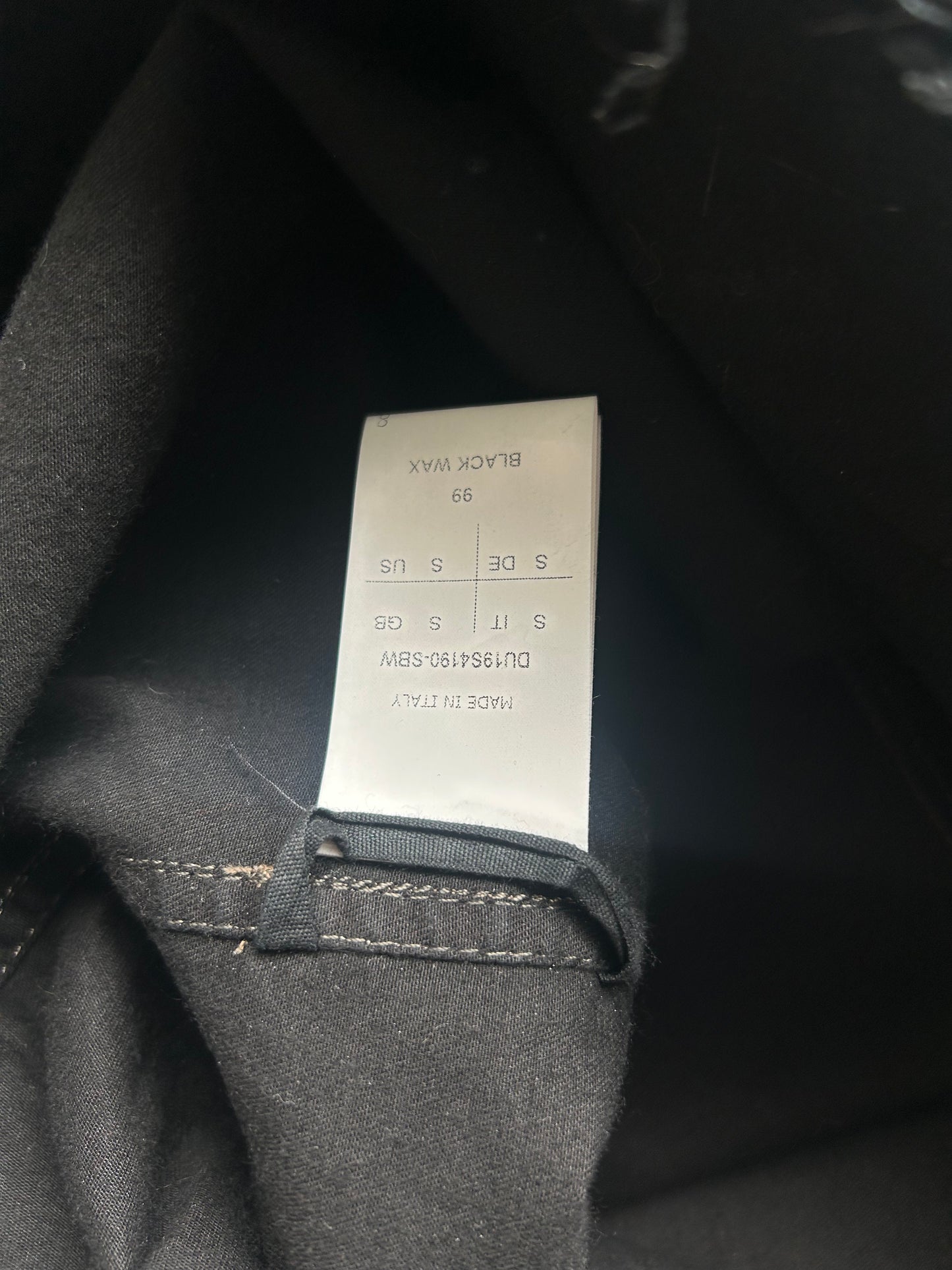 Rick Owens DRKSHDW Sample Black Waxed Sleeveless Shirt  (S)