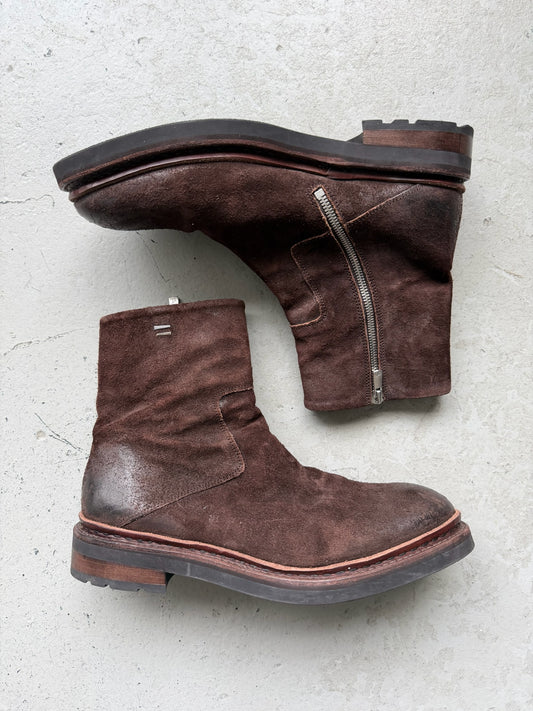 The Last Conspiracy Brown Suede Boots (43)