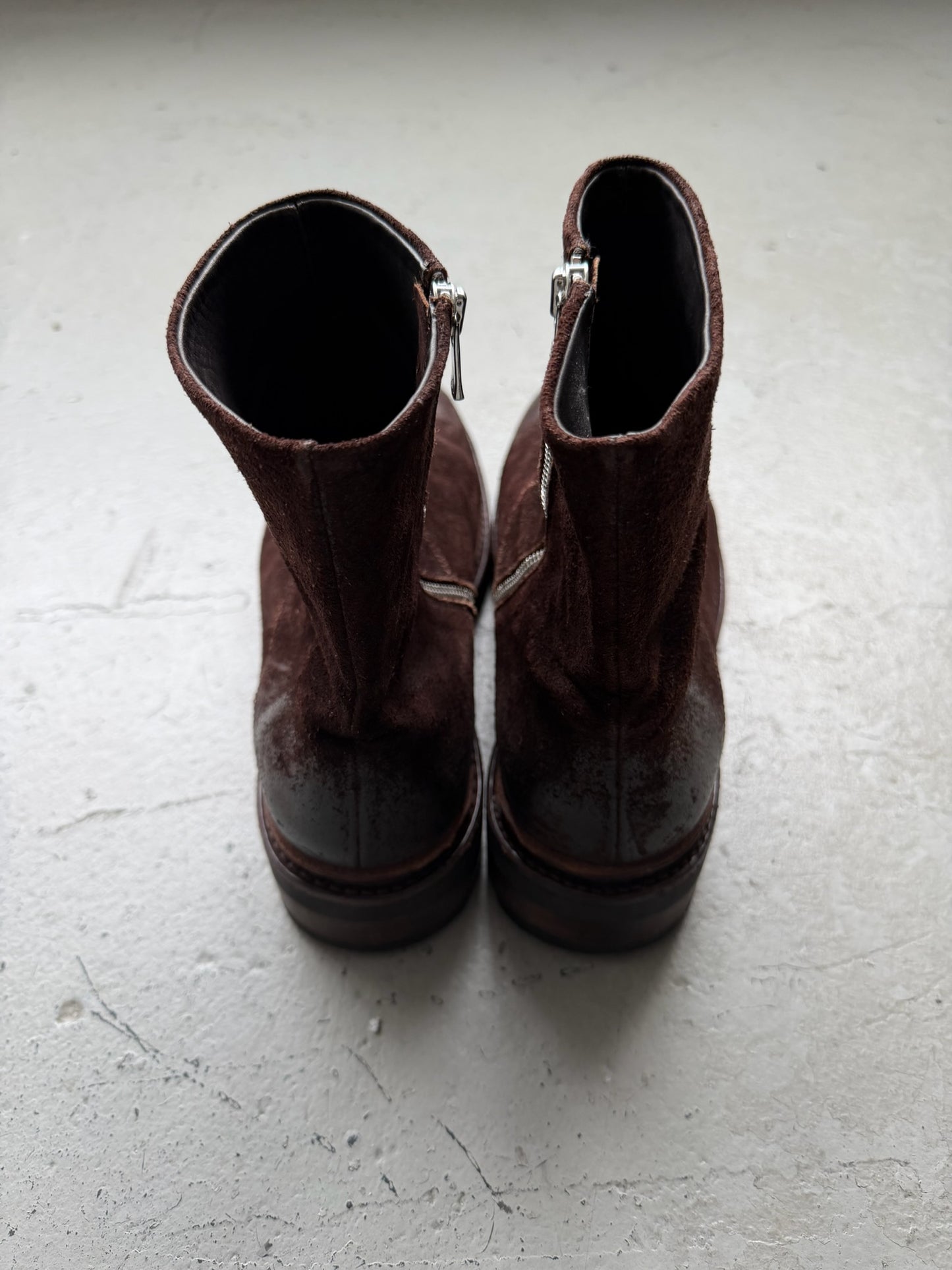 The Last Conspiracy Brown Suede Boots (43)