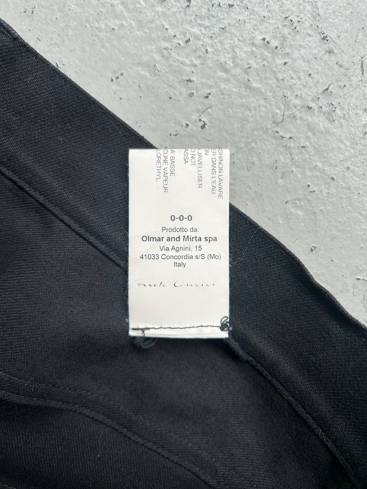 Rick Owens Sample FW13 PLINTH Savage Memphis Pants (48)