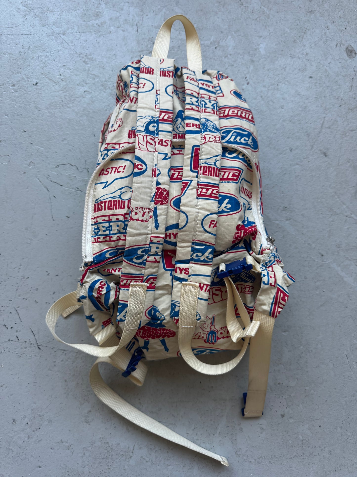 Hysteric Glamour White Backpack (OS)