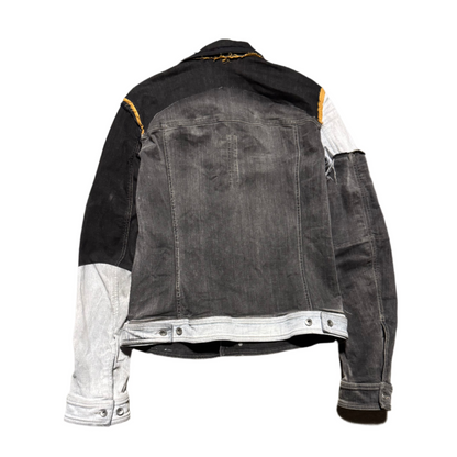 Rick Owens DRKSHDW White Wax Sample Worker Jacket (S)